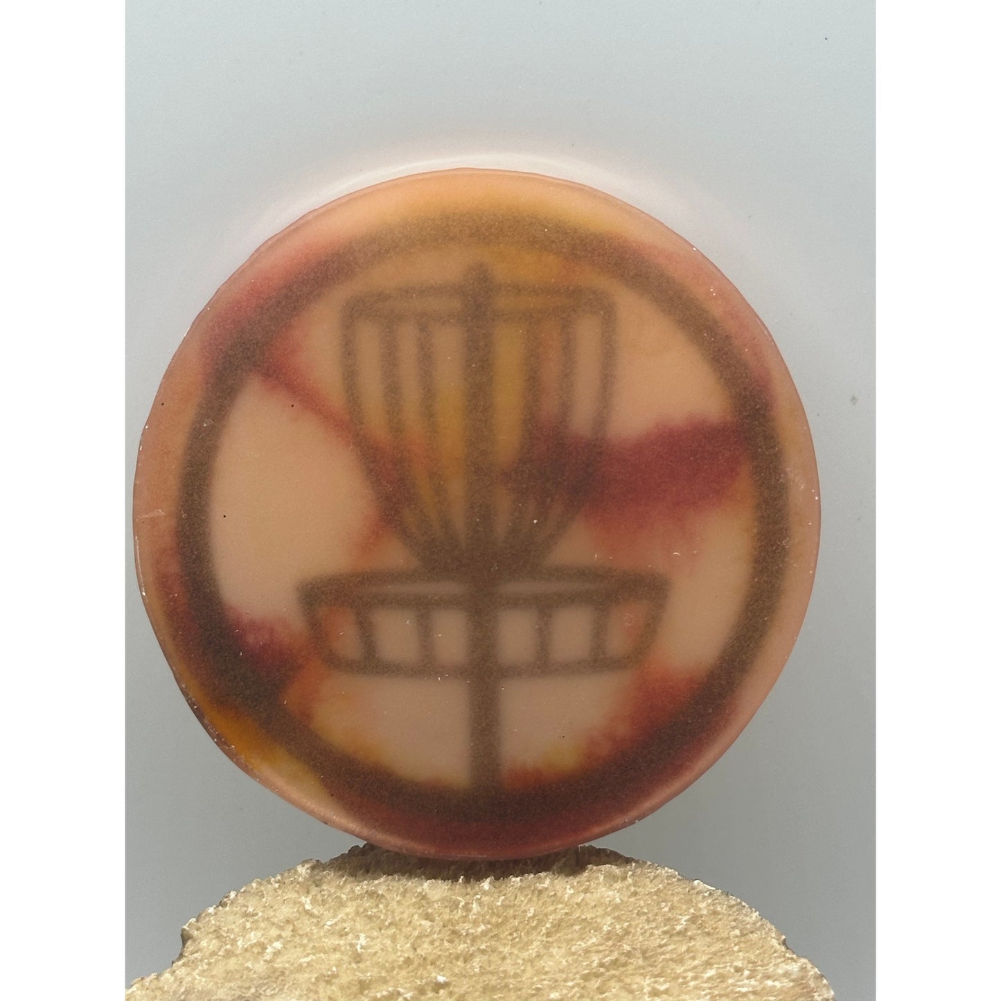 Disc Golf Mini Marker Custom Hand Poured Epoxy Resin One Of A Kind Mini