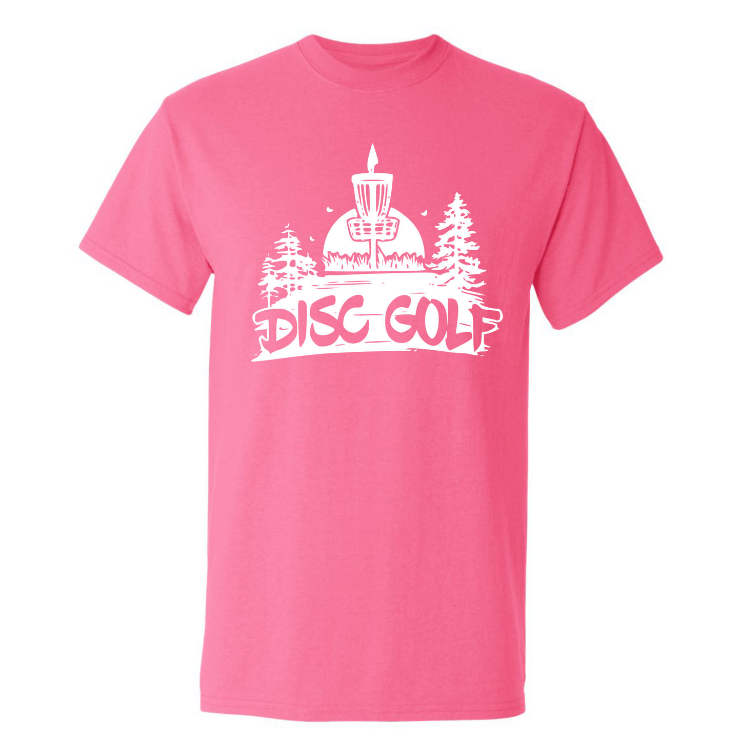 Disc Golf T Shirt DISCGOLF SUNSET Discgolfer Discgolfing Shirt