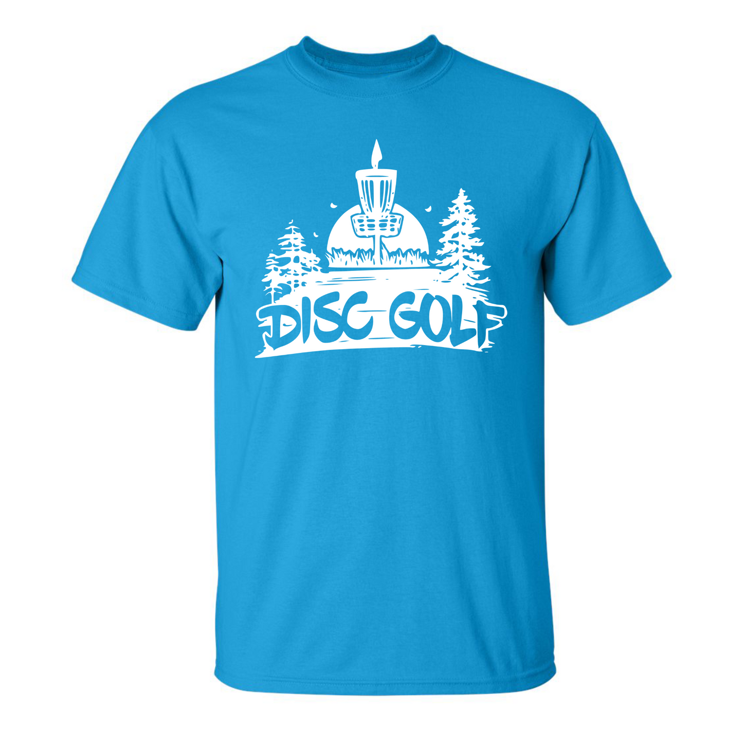 Disc Golf T Shirt DISCGOLF SUNSET Discgolfer Discgolfing Shirt