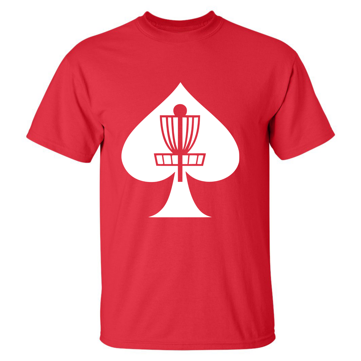 Disc Golf T Shirt ACES BASKET Discgolfer Discgolfing Shirt