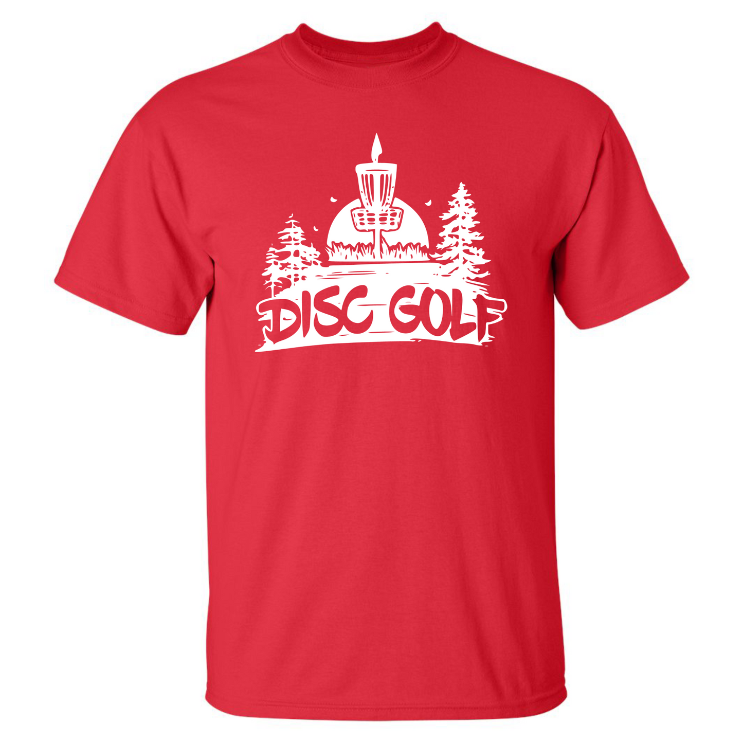 Disc Golf T Shirt DISCGOLF SUNSET Discgolfer Discgolfing Shirt