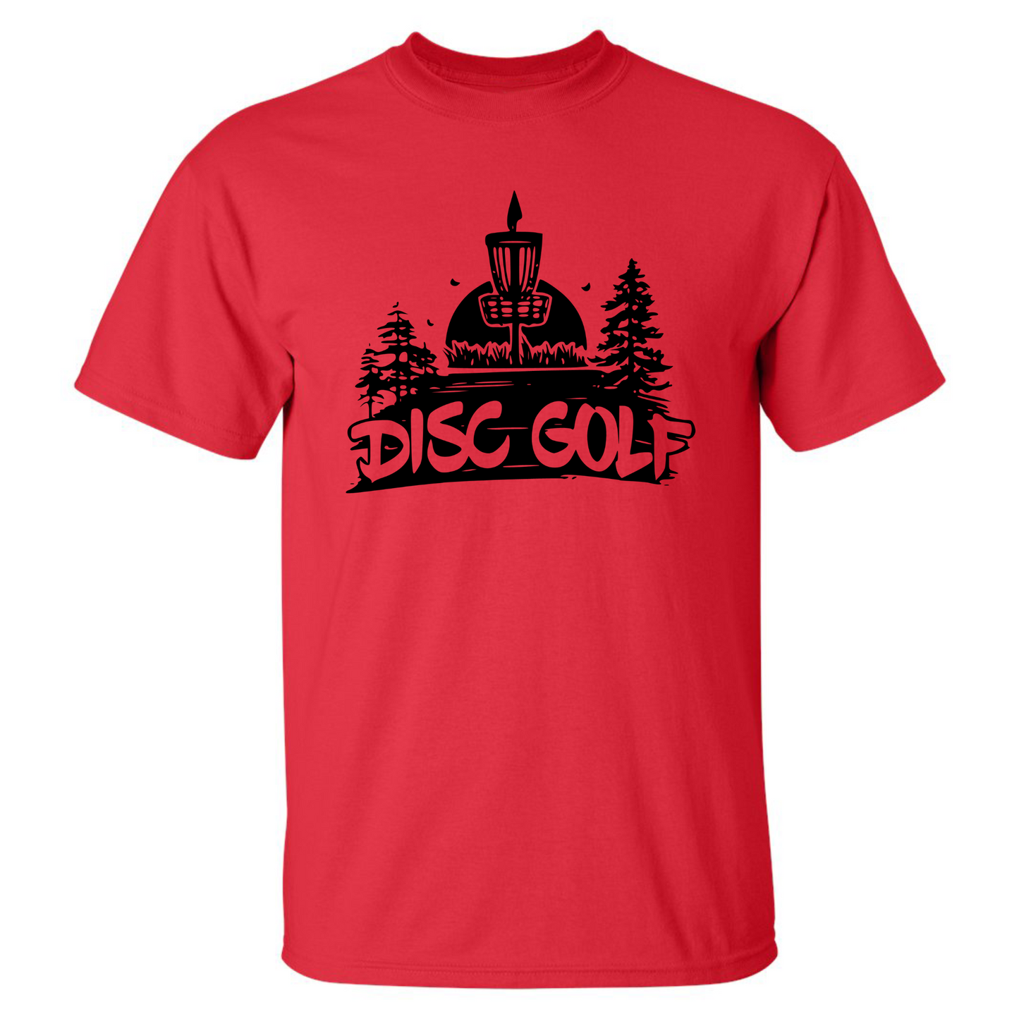 Disc Golf T Shirt DISCGOLF SUNSET Discgolfer Discgolfing Shirt