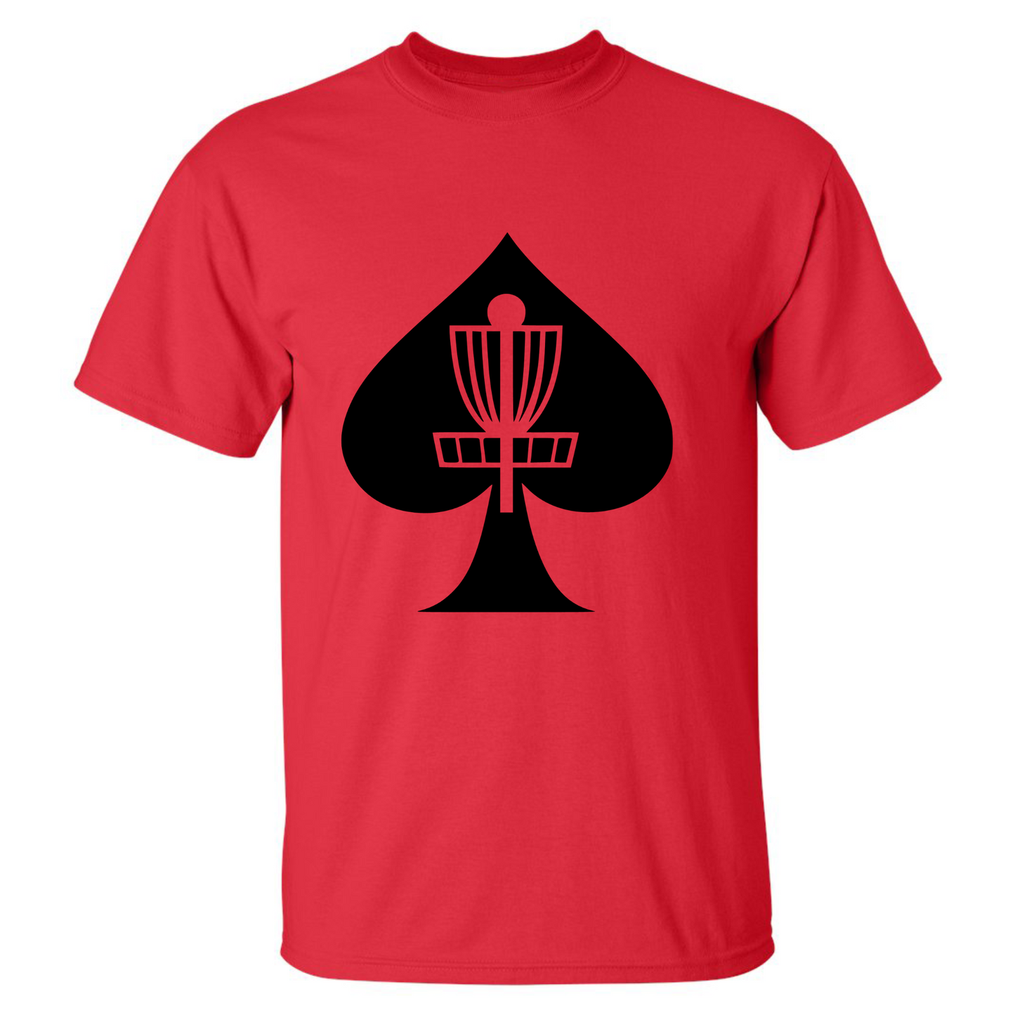 Disc Golf T Shirt ACES BASKET Discgolfer Discgolfing Shirt