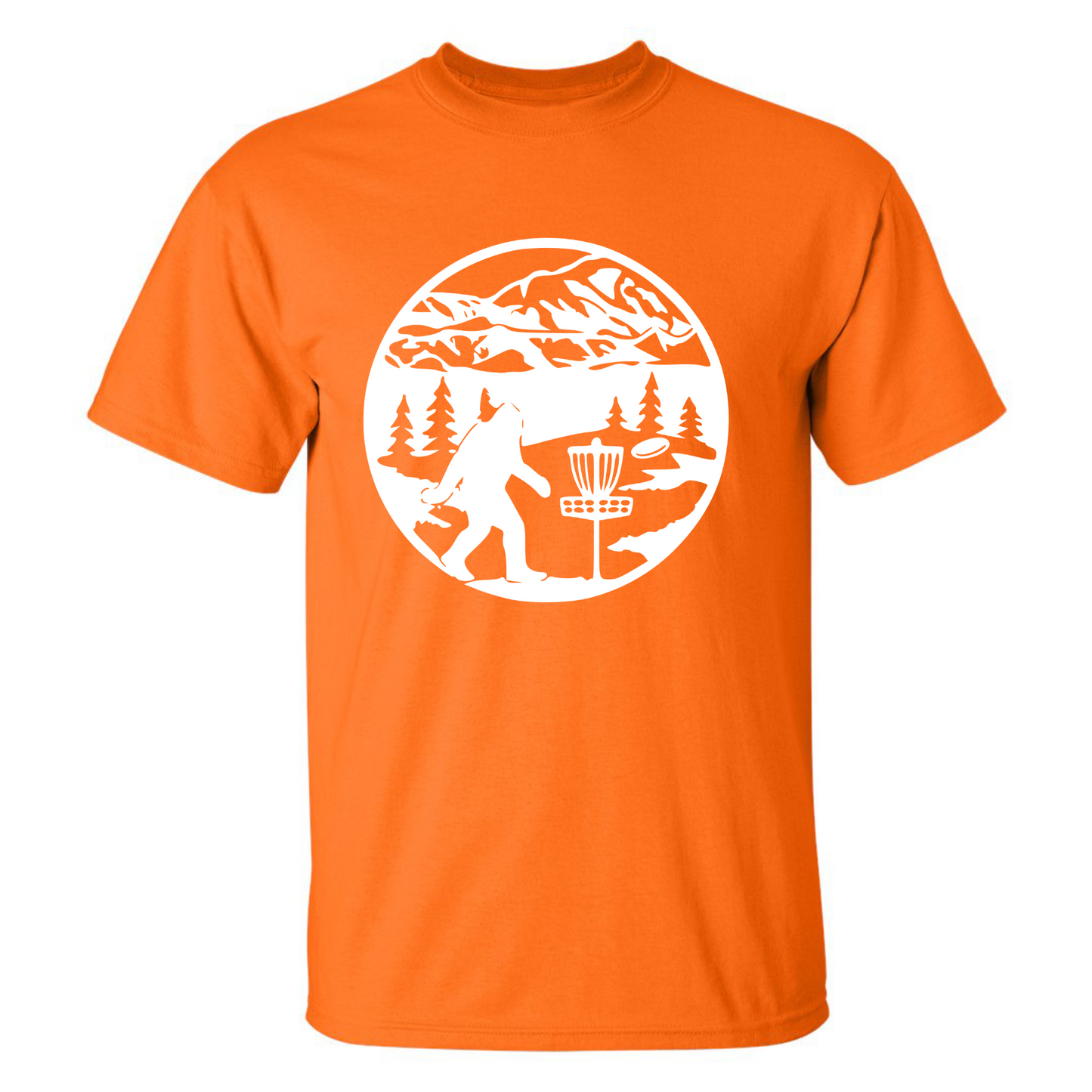 Disc Golf T Shirt SASQUATCH MOUNTAINS Discgolfer Discgolfing Shirt