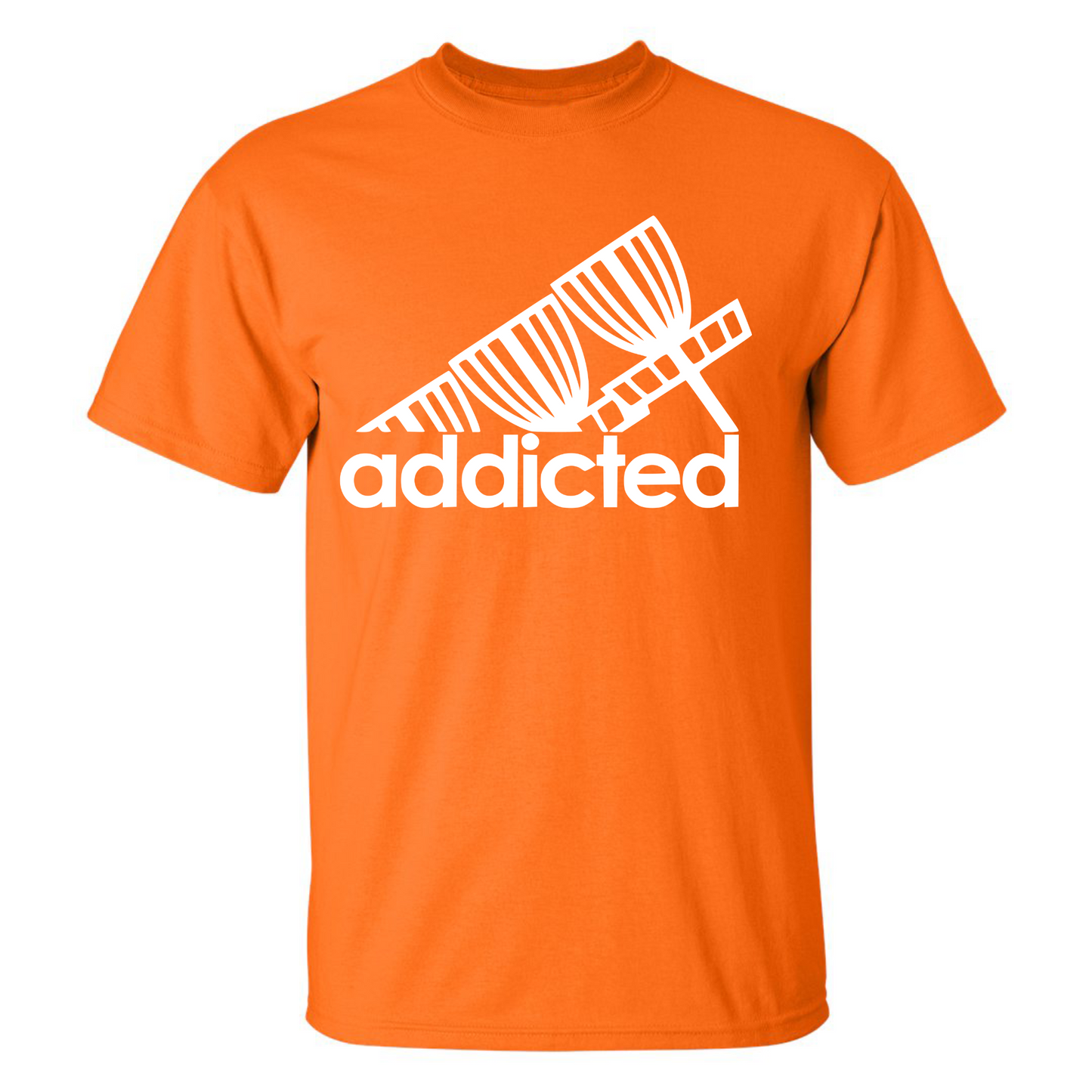 Disc Golf T Shirt ADDICTED Discgolfer Discgolfing Shirt