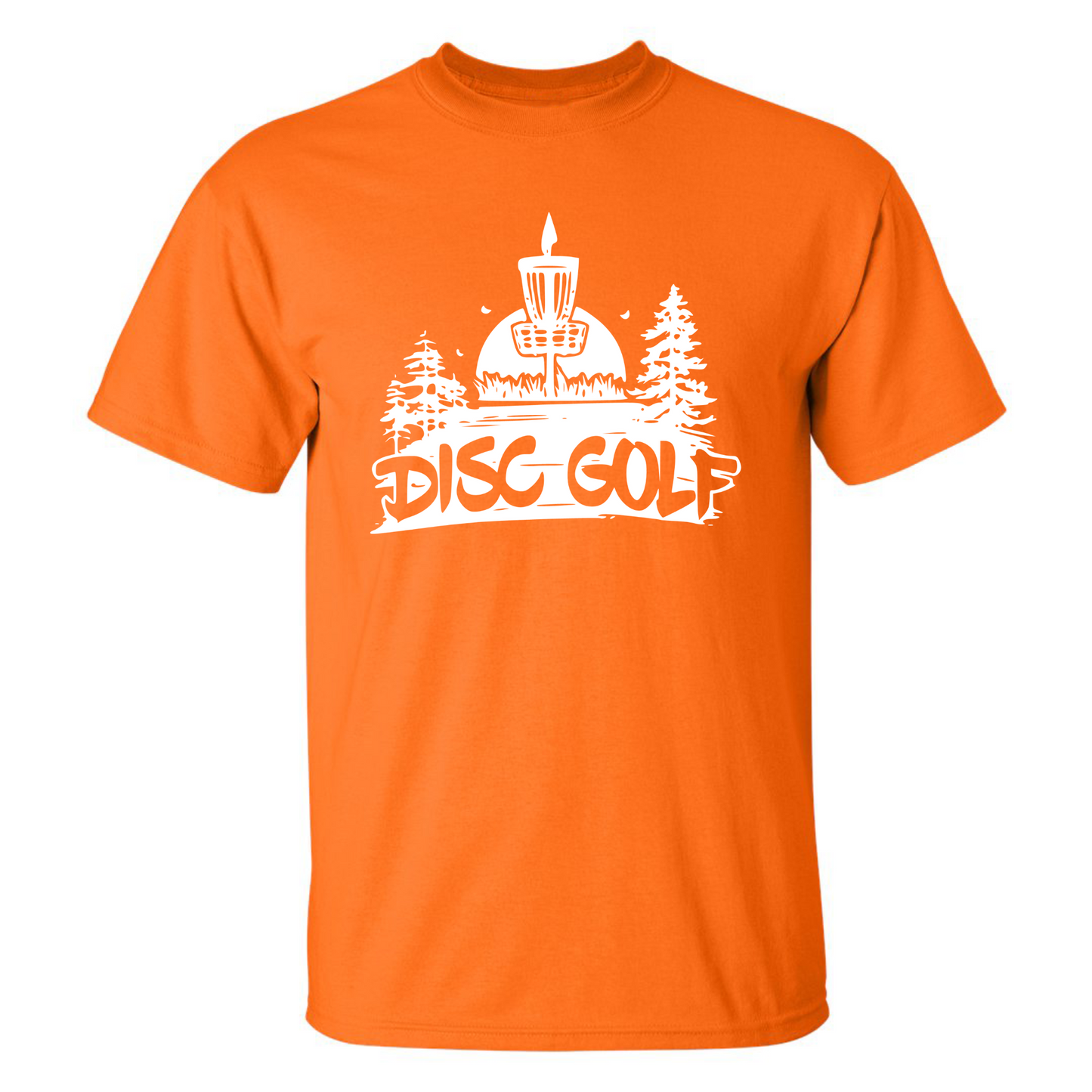 Disc Golf T Shirt DISCGOLF SUNSET Discgolfer Discgolfing Shirt