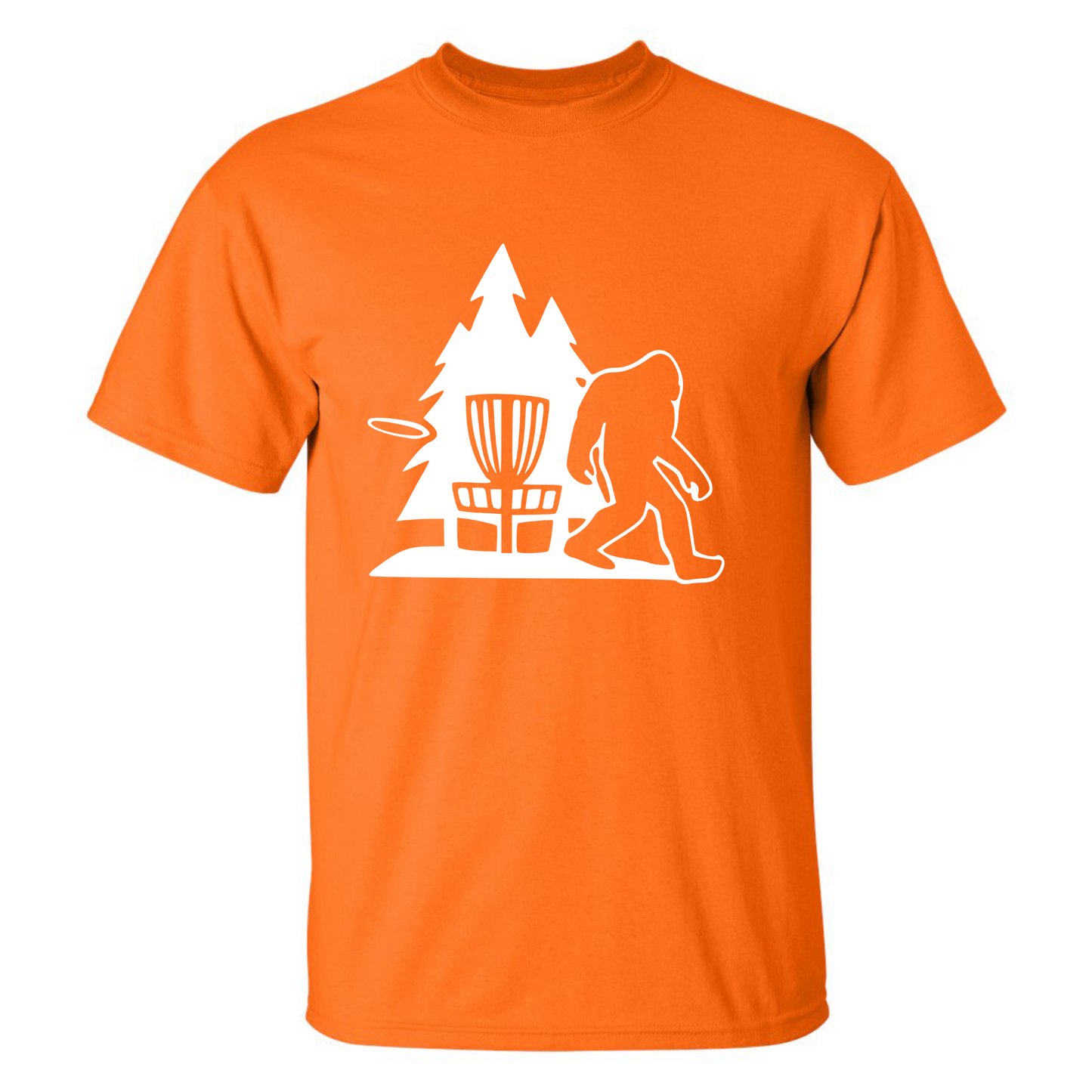 Disc Golf T Shirt SASQUATCH BASKET Discgolfer Discgolfing Shirt