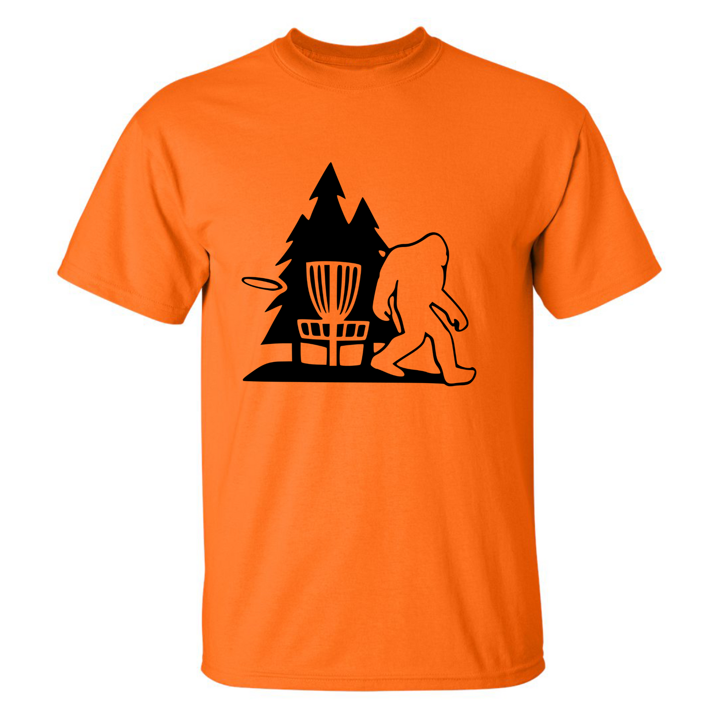 Disc Golf T Shirt SASQUATCH BASKET Discgolfer Discgolfing Shirt