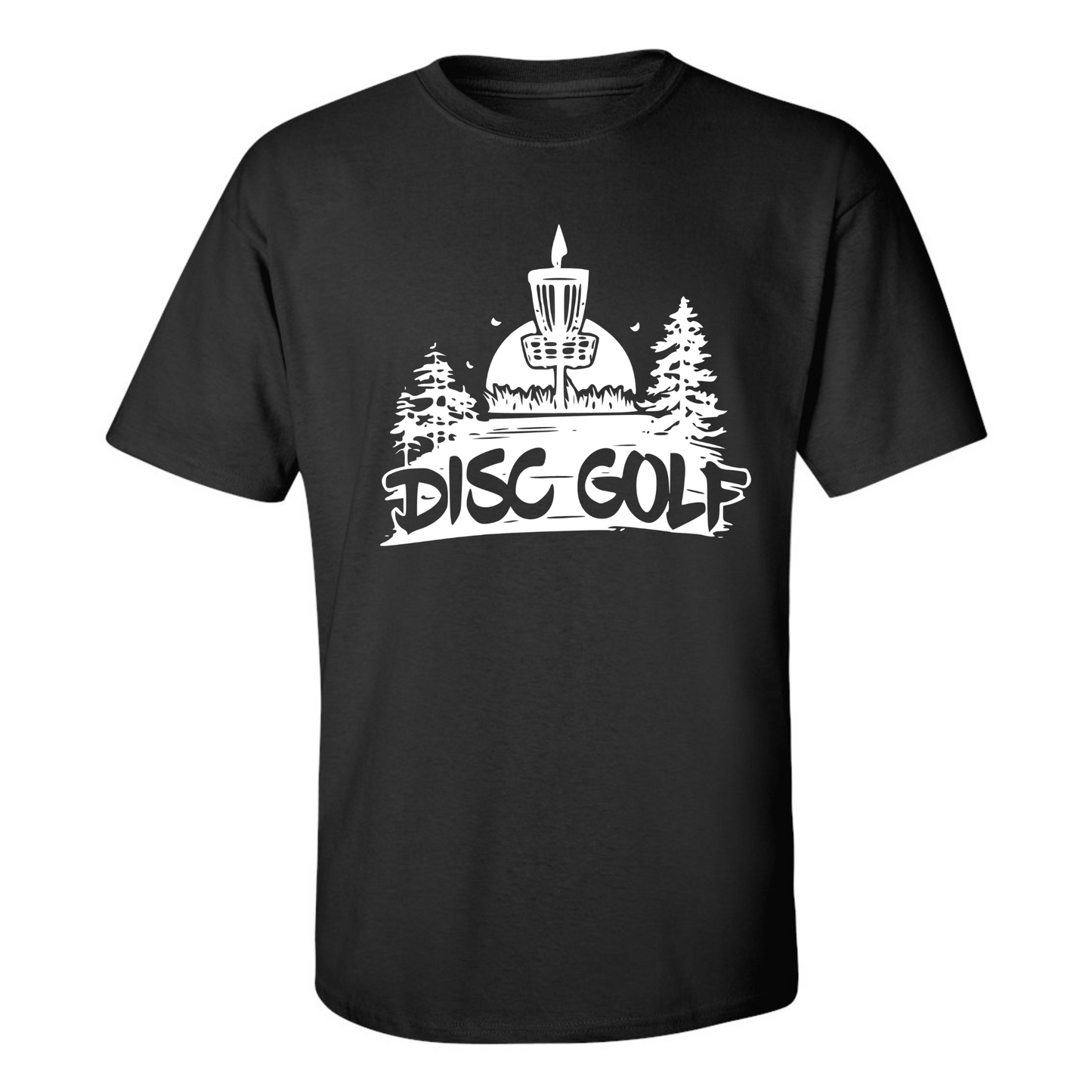 Disc Golf T Shirt DISCGOLF SUNSET Discgolfer Discgolfing Shirt