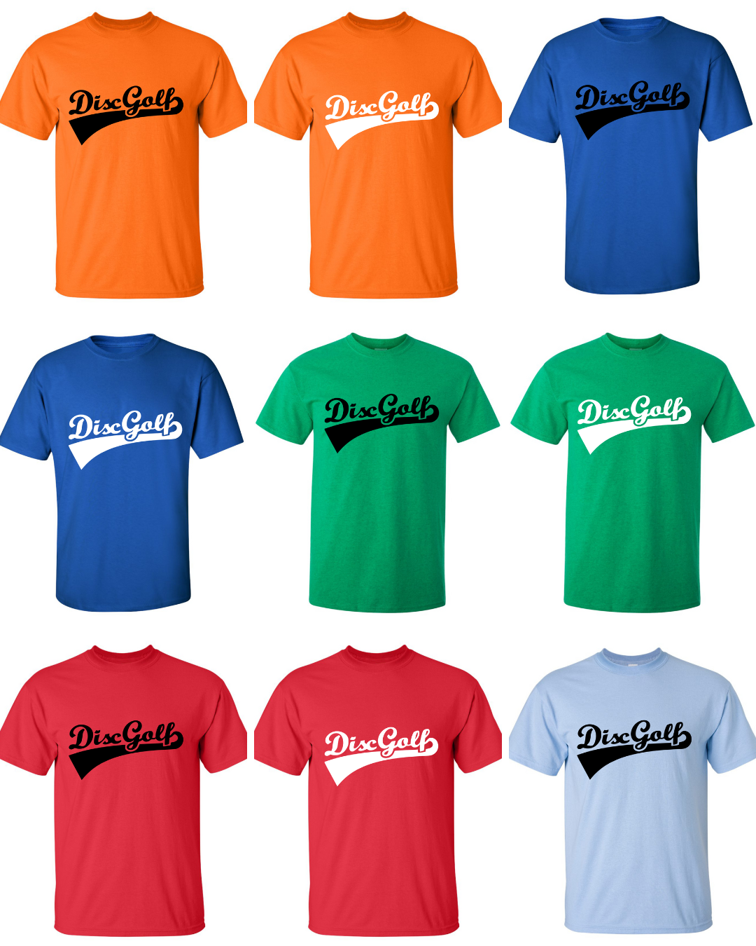 Disc Golf T Shirt DISCGOLF LOGO Discgolfer Discgolfing Shirt