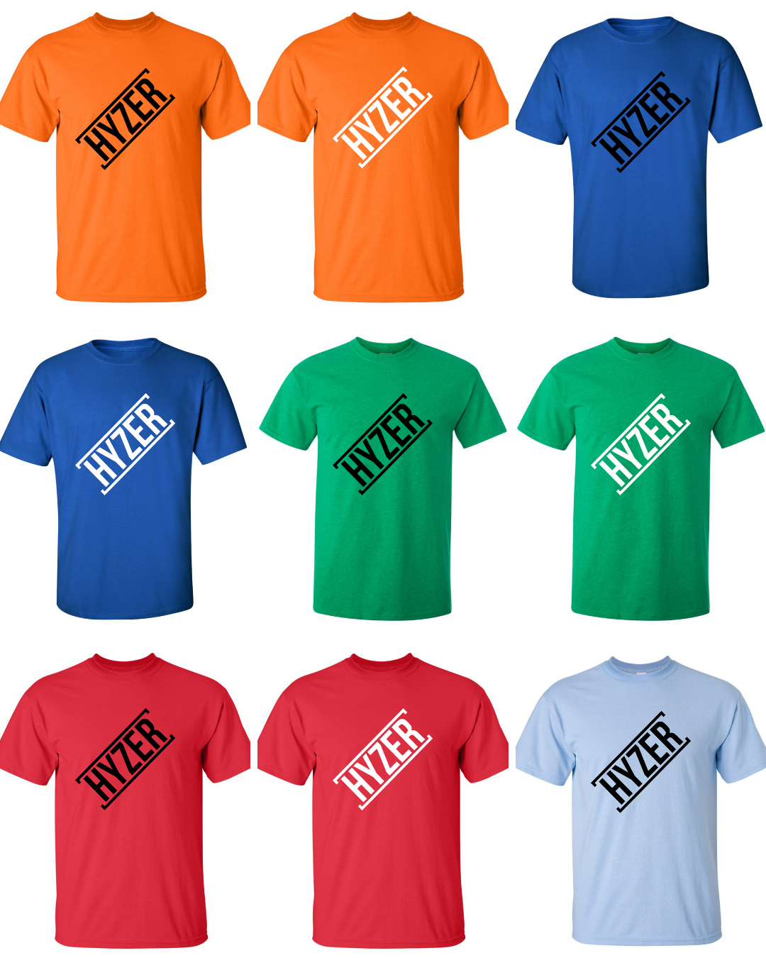 Disc Golf T Shirt Discgolf HYZER Discgolfer Discgolfing Shirt