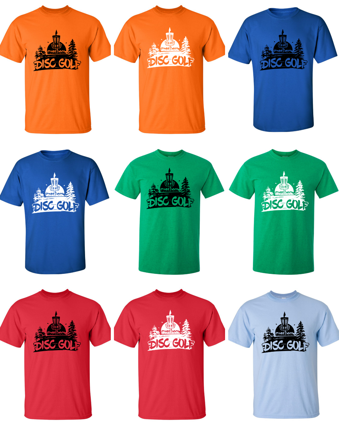 Disc Golf T Shirt DISCGOLF SUNSET Discgolfer Discgolfing Shirt