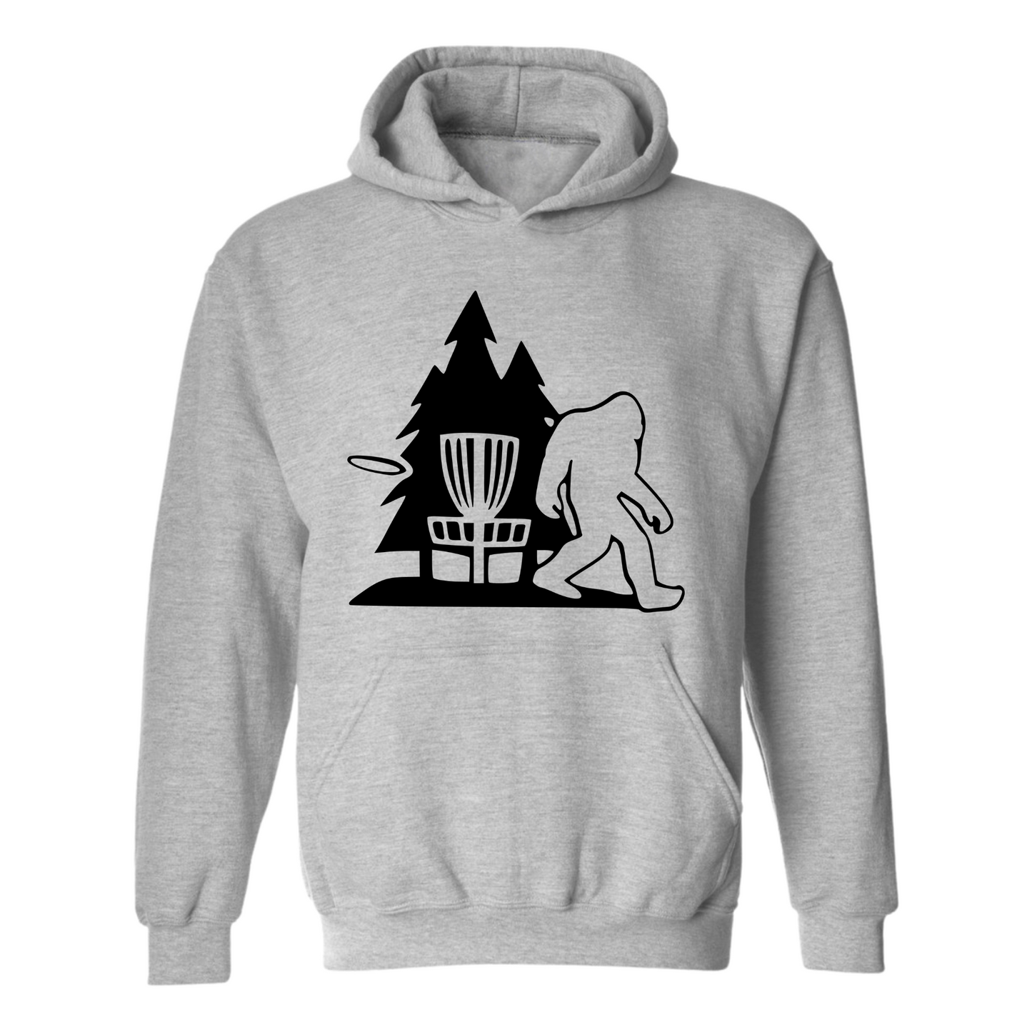 Disc Golf Hoodie SASQUATCH BASKET Discgolfer Discgolfing Sweatshirt