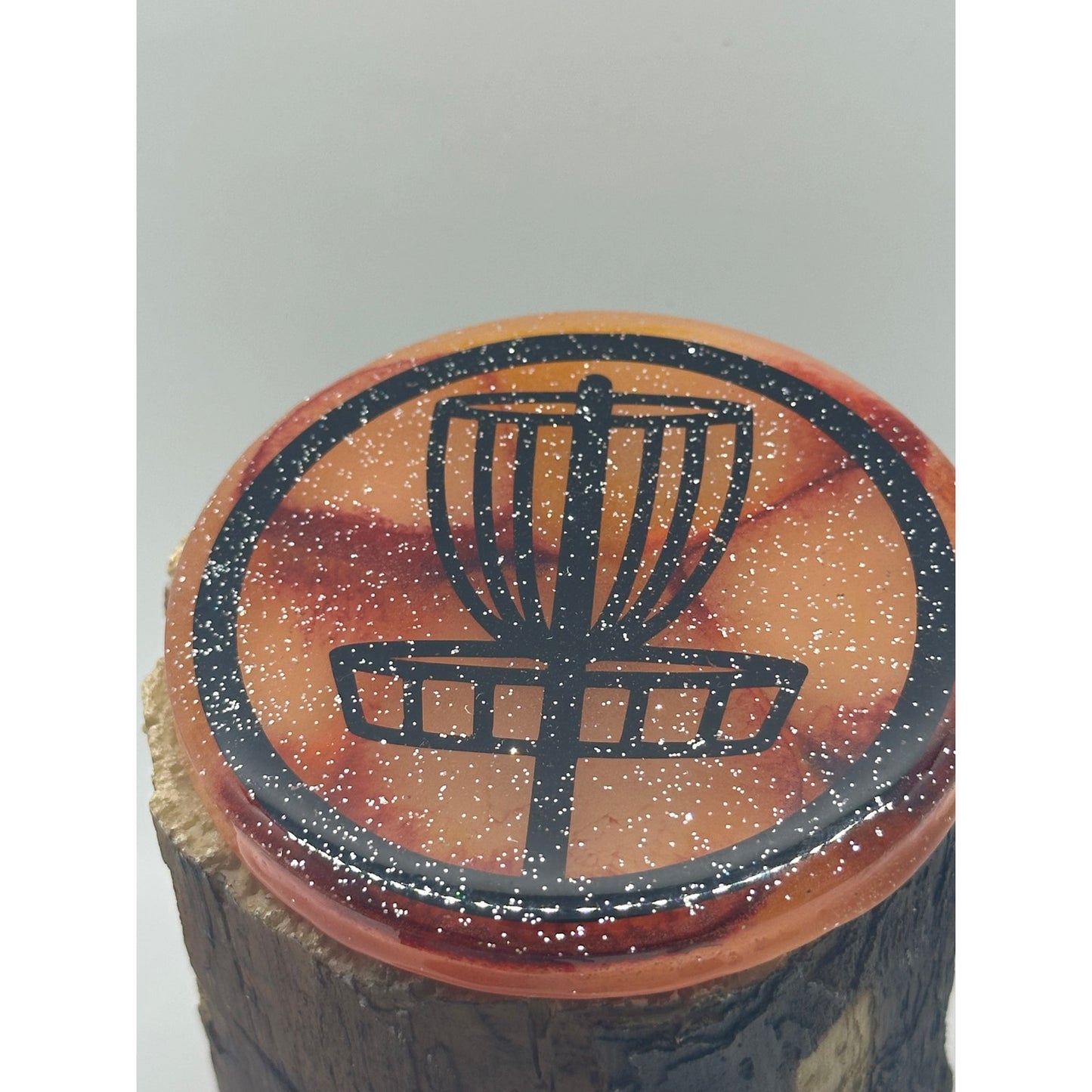 Disc Golf Mini Marker Custom Hand Poured Epoxy Resin One Of A Kind Mini