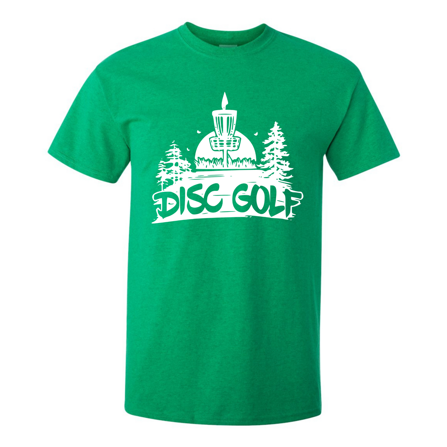 Disc Golf T Shirt DISCGOLF SUNSET Discgolfer Discgolfing Shirt