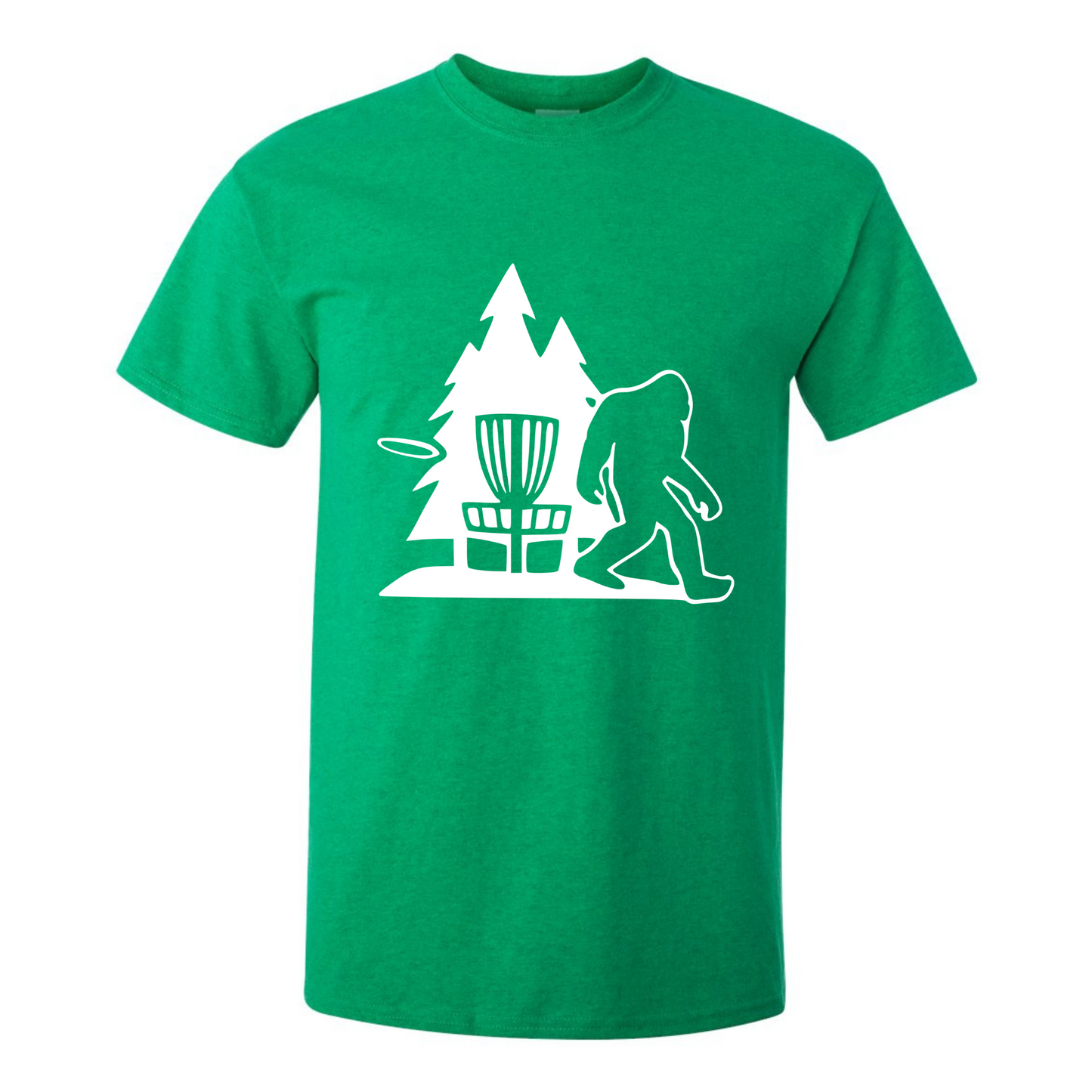 Disc Golf T Shirt SASQUATCH BASKET Discgolfer Discgolfing Shirt