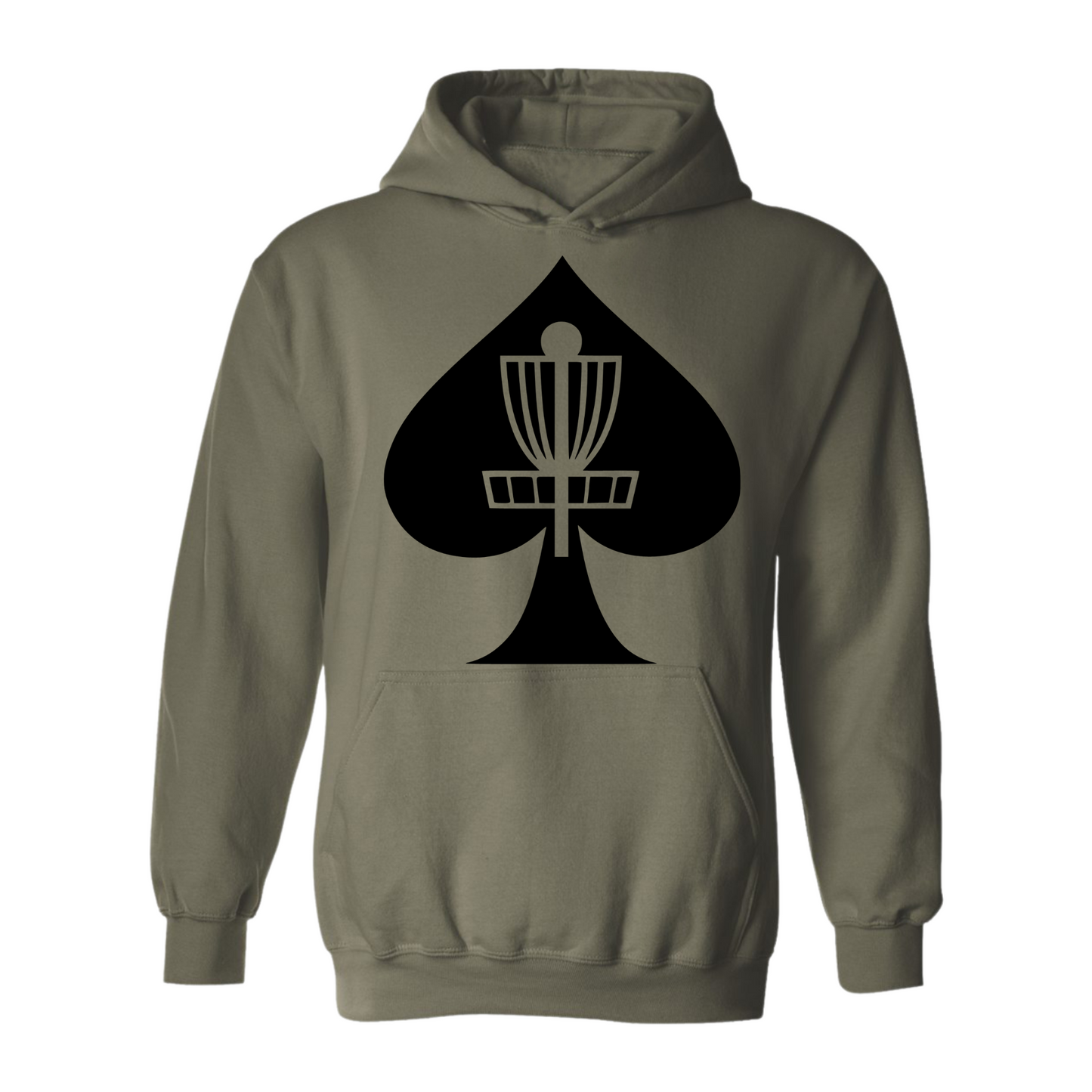 Disc Golf Hoodie ACES BASKET Discgolfer Discgolfing Sweatshirt