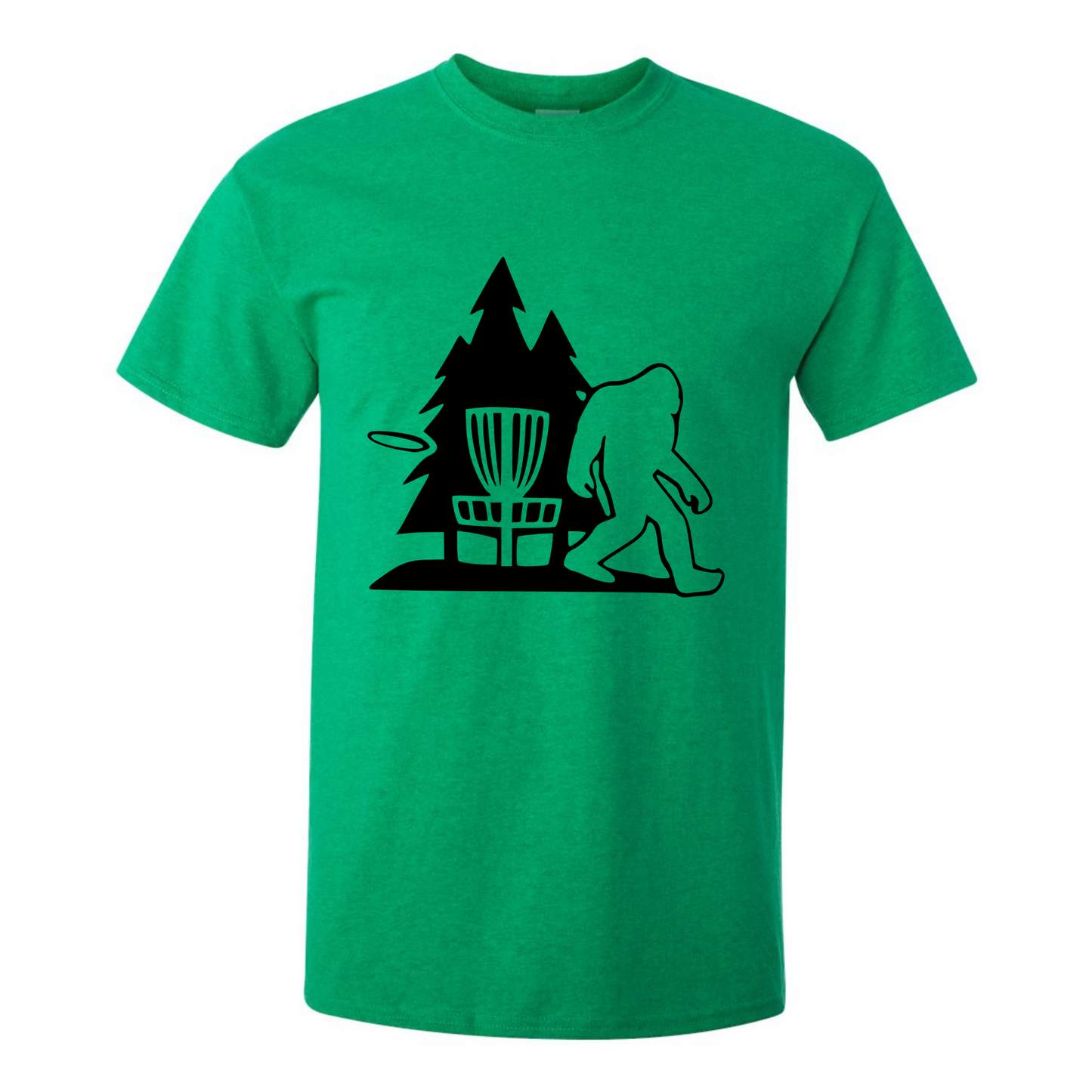Disc Golf T Shirt SASQUATCH BASKET Discgolfer Discgolfing Shirt