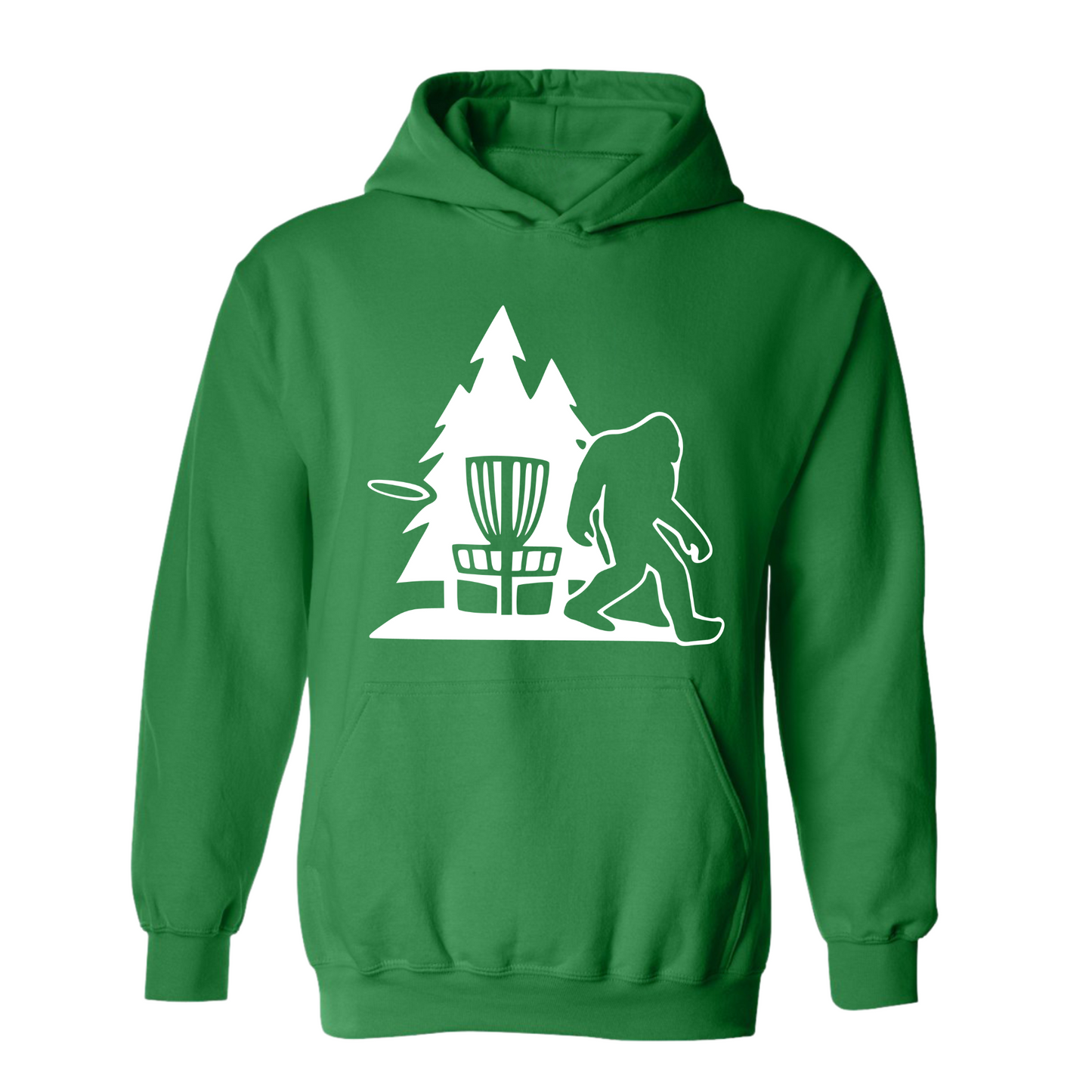 Disc Golf Hoodie SASQUATCH BASKET Discgolfer Discgolfing Sweatshirt