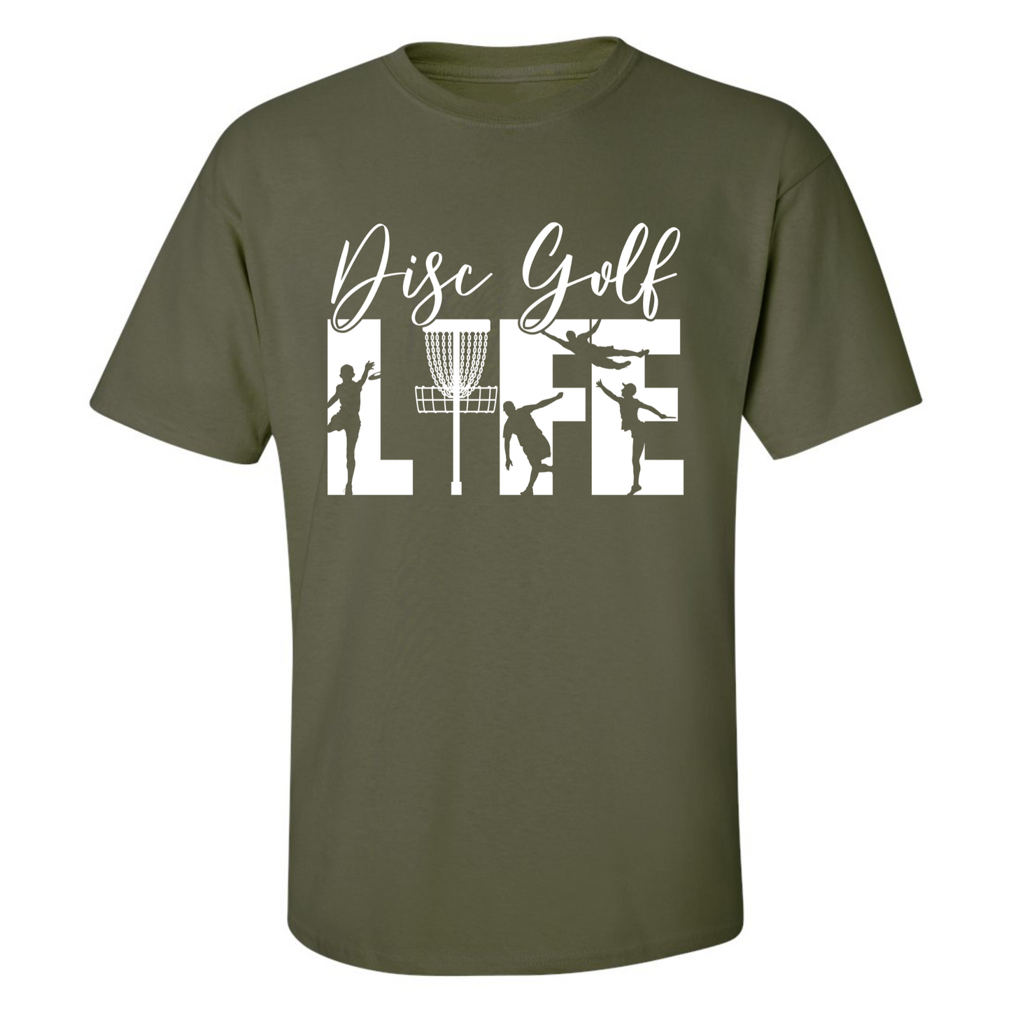 Disc Golf T Shirt DISCGOLF LIFE Discgolfer Discgolfing Shirt