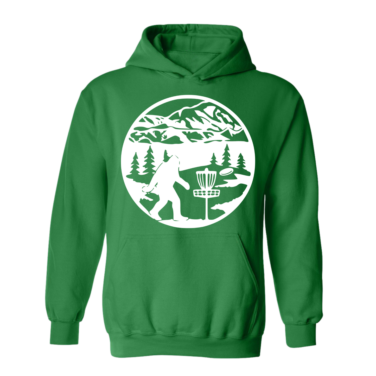 Disc Golf Hoodie SASQUATCH MOUNTAINS Discgolfer Discgolfing Sweatshirt