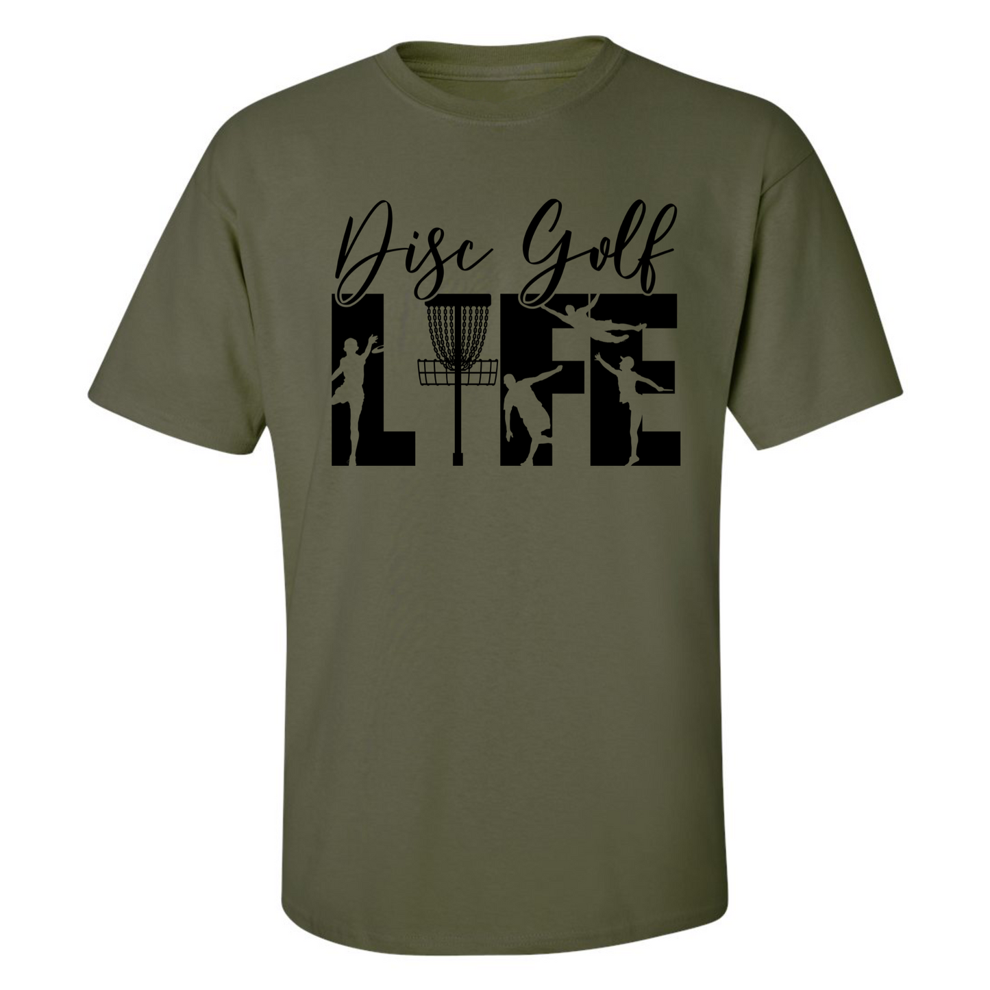 Disc Golf T Shirt DISCGOLF LIFE Discgolfer Discgolfing Shirt