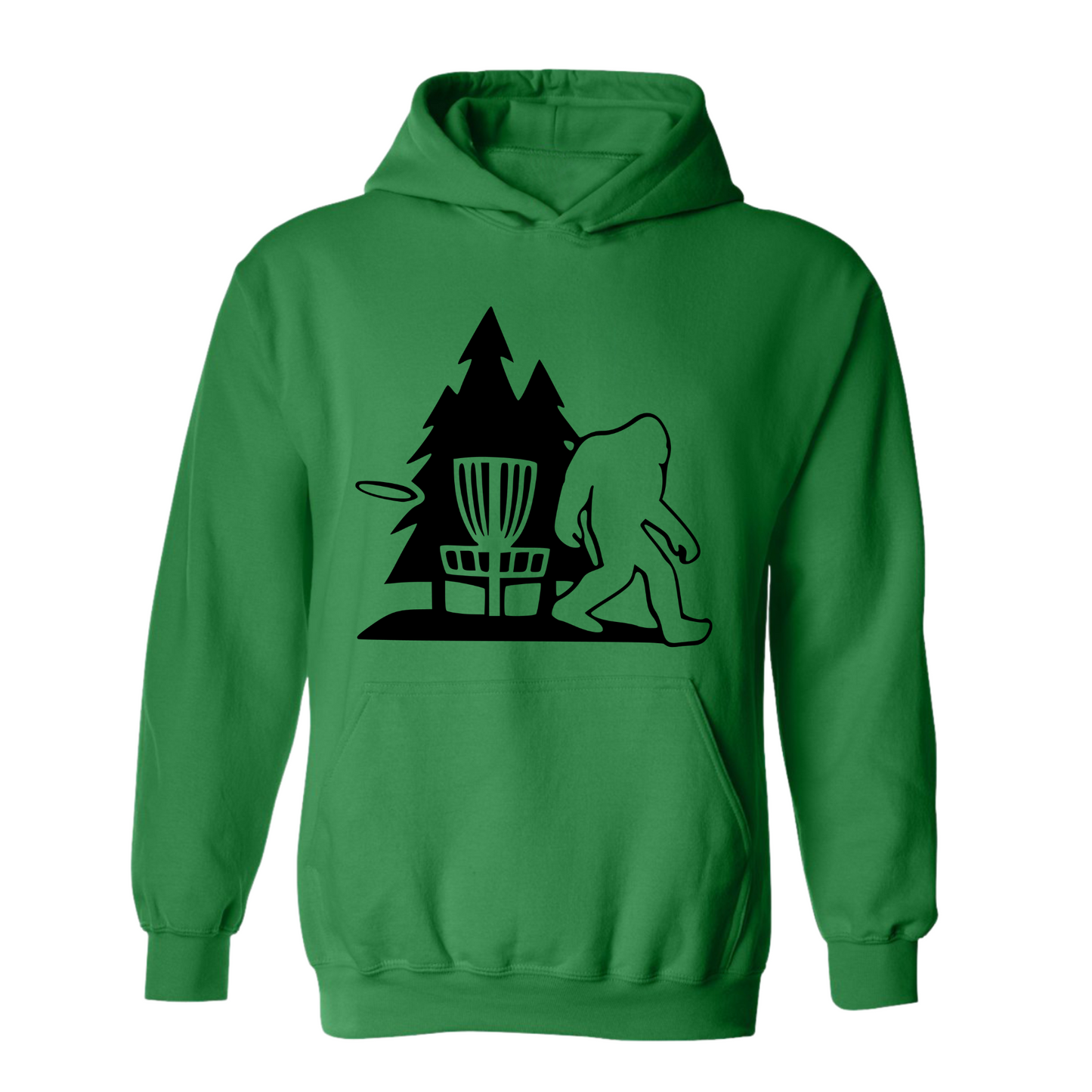 Disc Golf Hoodie SASQUATCH BASKET Discgolfer Discgolfing Sweatshirt