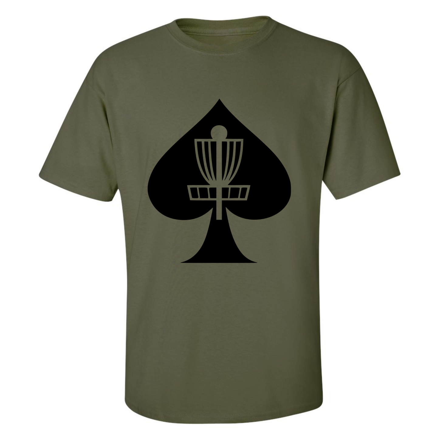 Disc Golf T Shirt ACES BASKET Discgolfer Discgolfing Shirt