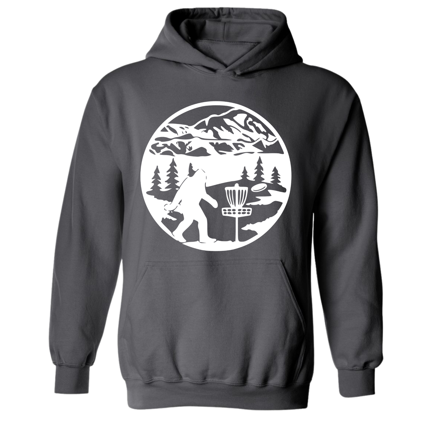 Disc Golf Hoodie SASQUATCH MOUNTAINS Discgolfer Discgolfing Sweatshirt