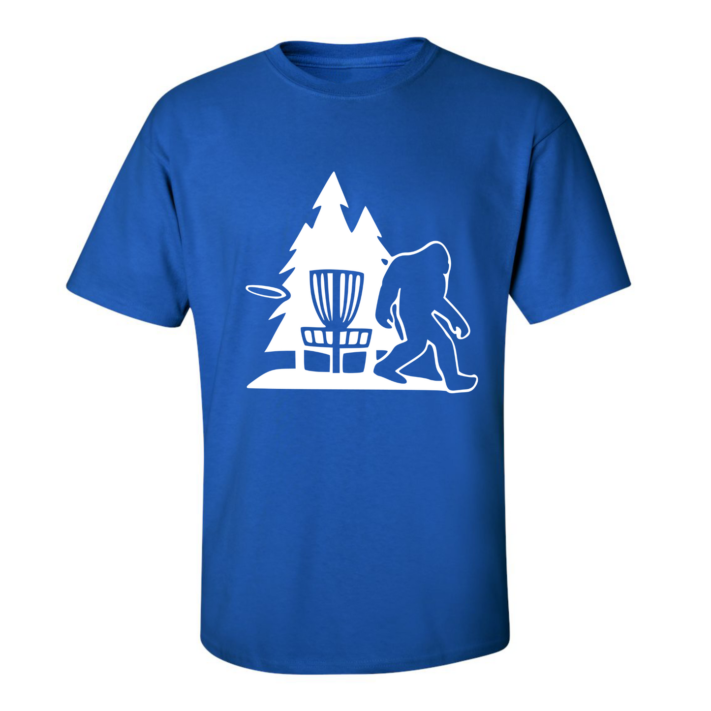 Disc Golf T Shirt SASQUATCH BASKET Discgolfer Discgolfing Shirt