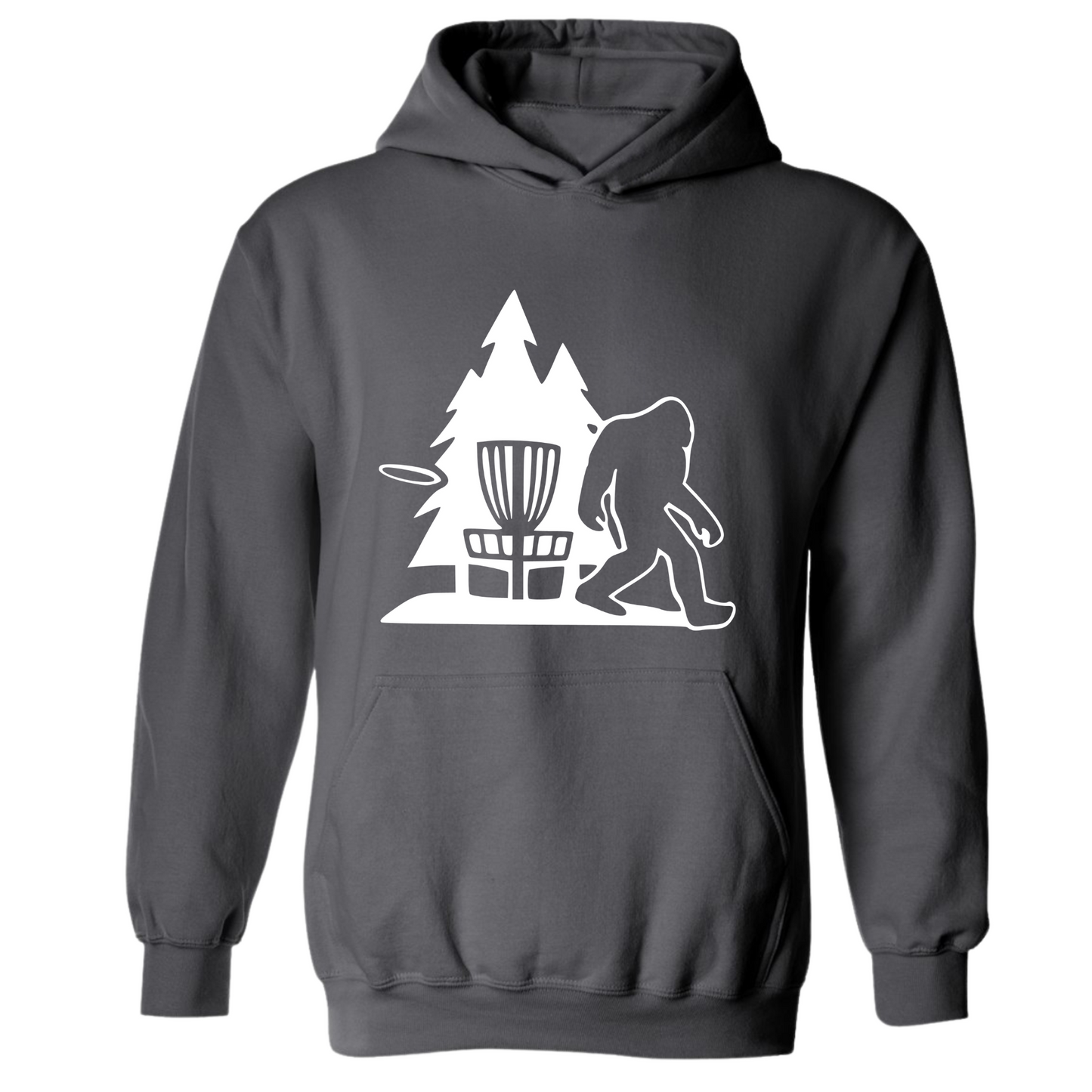 Disc Golf Hoodie SASQUATCH BASKET Discgolfer Discgolfing Sweatshirt