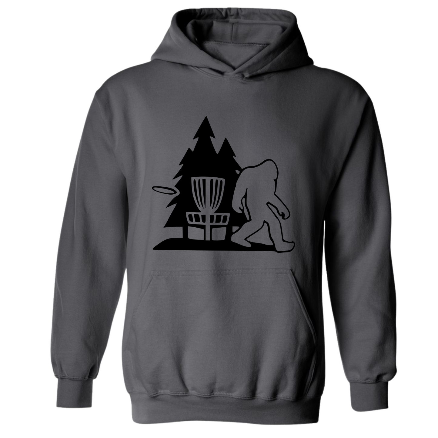 Disc Golf Hoodie SASQUATCH BASKET Discgolfer Discgolfing Sweatshirt
