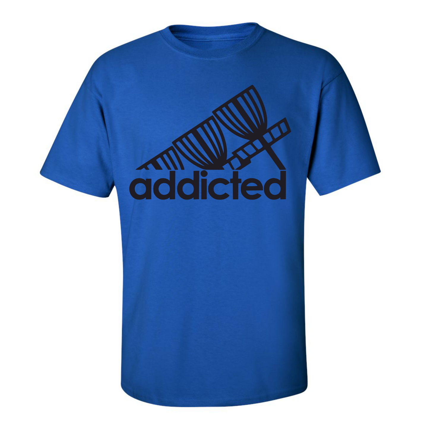 Disc Golf T Shirt ADDICTED Discgolfer Discgolfing Shirt