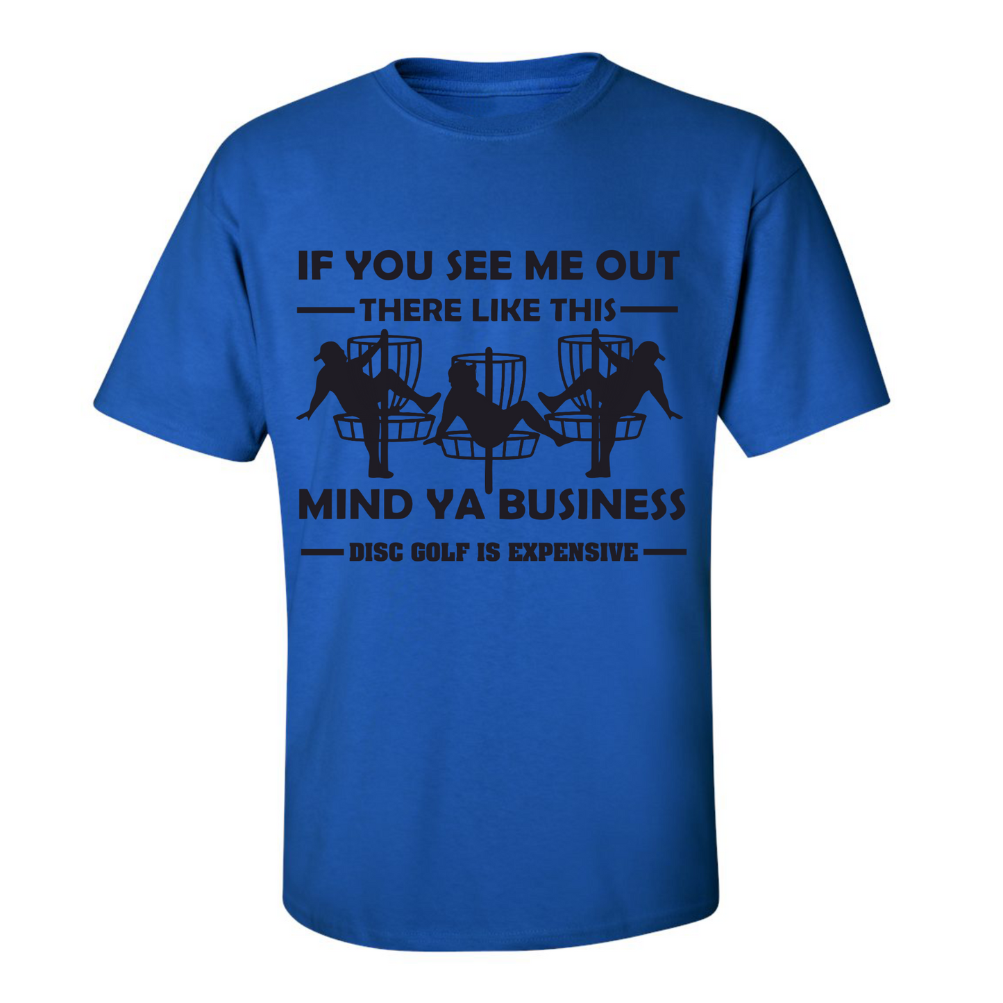 Disc Golf T Shirt STRIPPER MAN DiscGolf Funny Discgolfing Discgolfer Shirt
