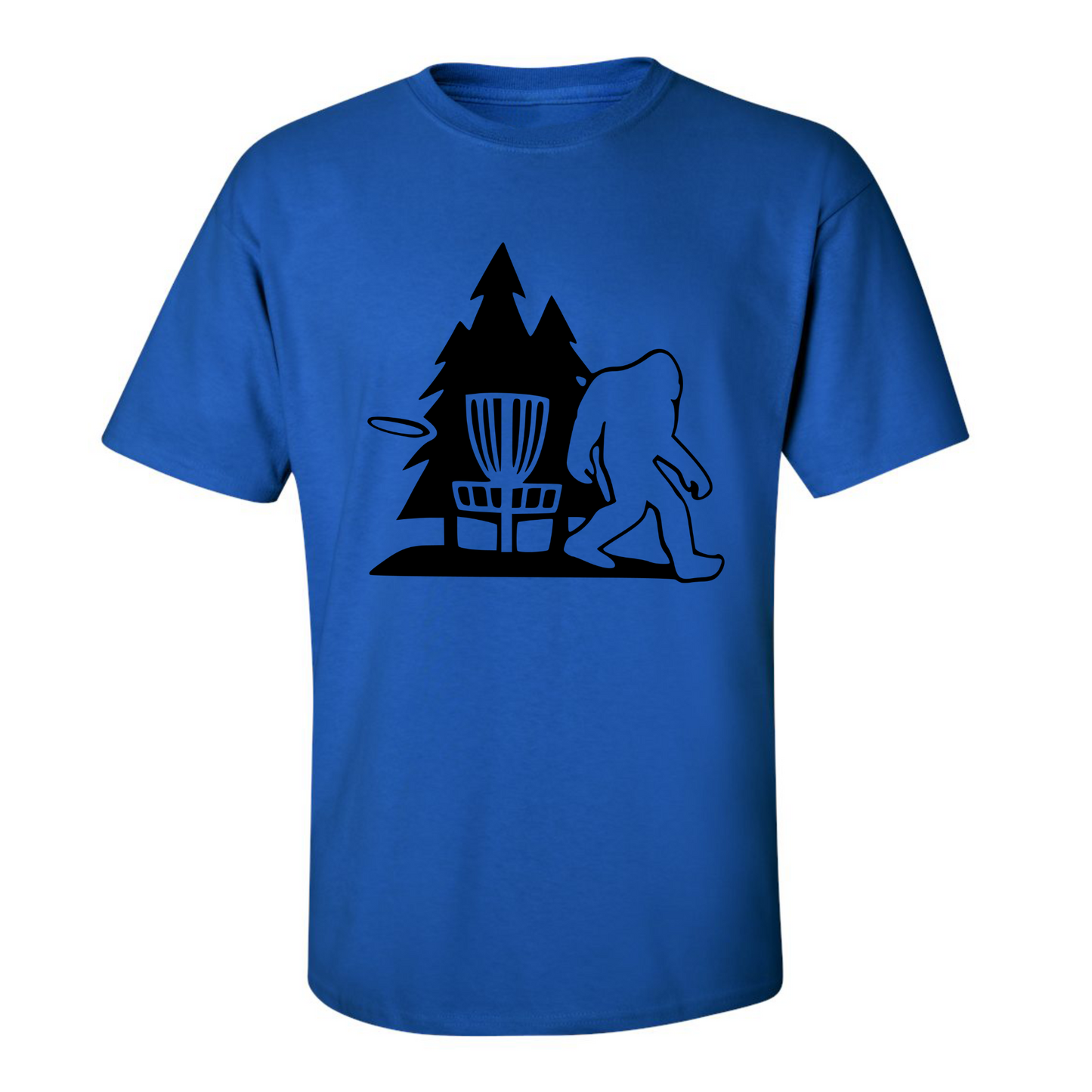 Disc Golf T Shirt SASQUATCH BASKET Discgolfer Discgolfing Shirt