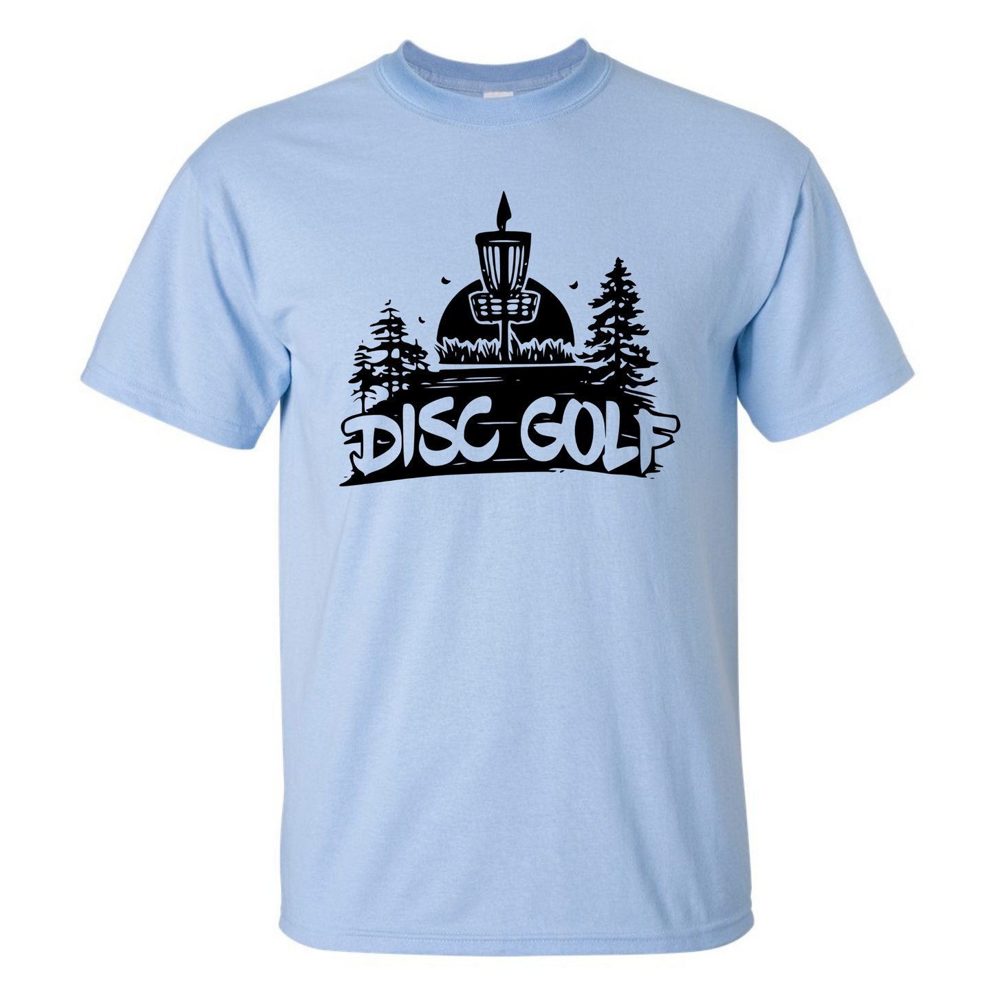 Disc Golf T Shirt DISCGOLF SUNSET Discgolfer Discgolfing Shirt