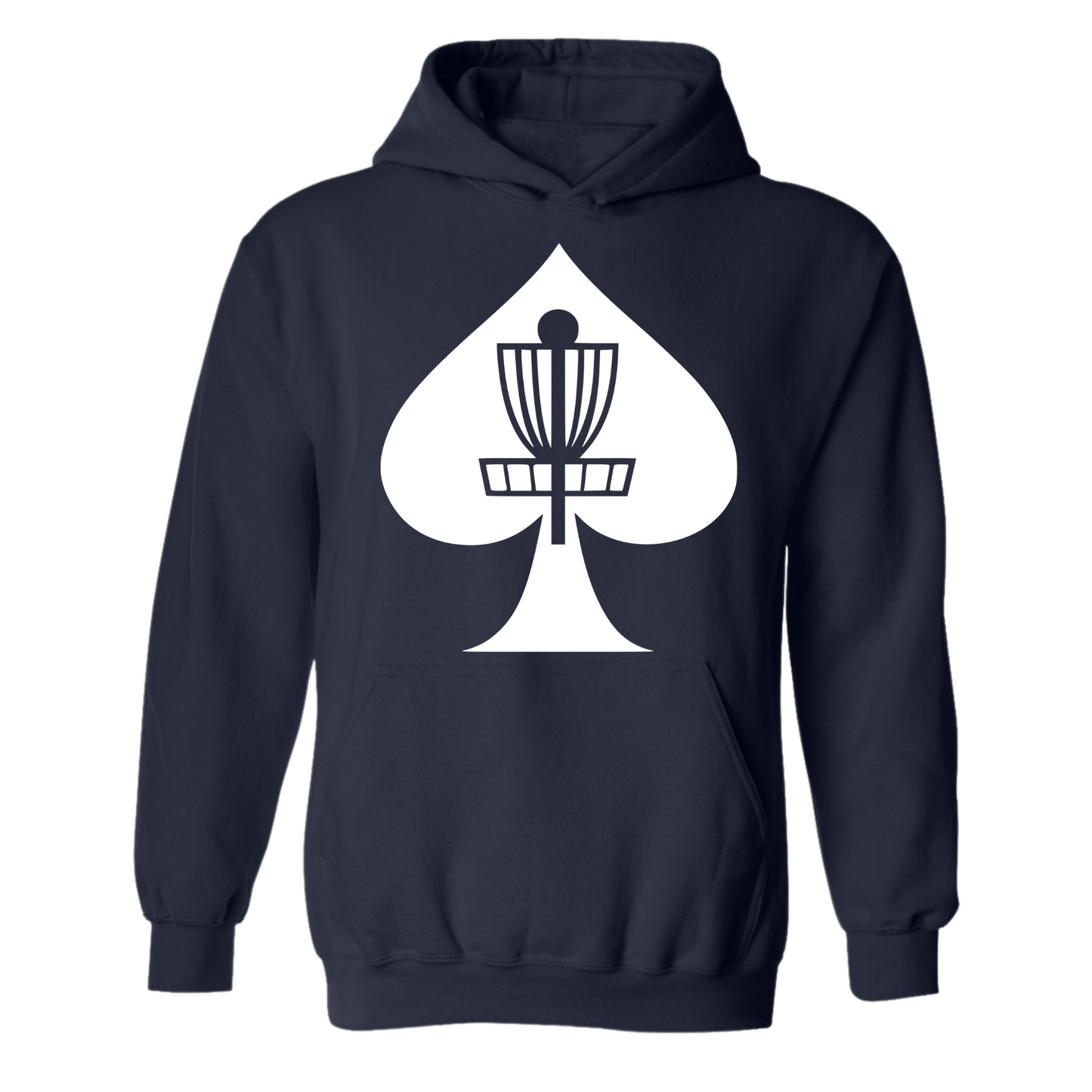 Disc Golf Hoodie ACES BASKET Discgolfer Discgolfing Sweatshirt