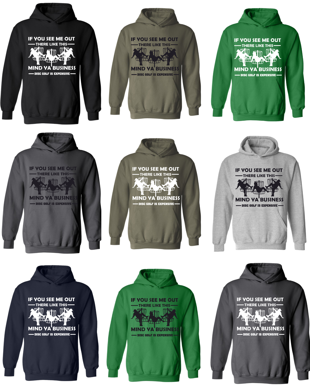 Disc Golf Hoodie Discgolf Is Expensive Funny Man Stripper Mens Sweatshirt
