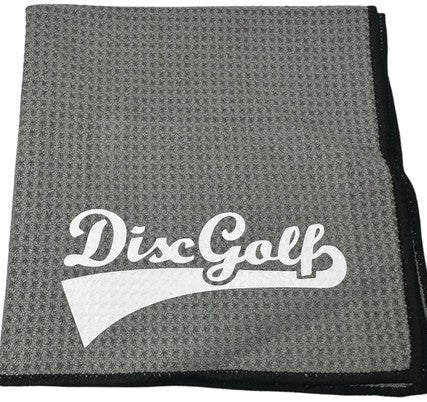 Disc Golf Towel Customized W/ YOUR LOGO Waffle W/Grommet Clip Golfing Towel