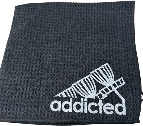 Disc Golf Towel Customized W/ YOUR LOGO Waffle W/Grommet Clip Golfing Towel