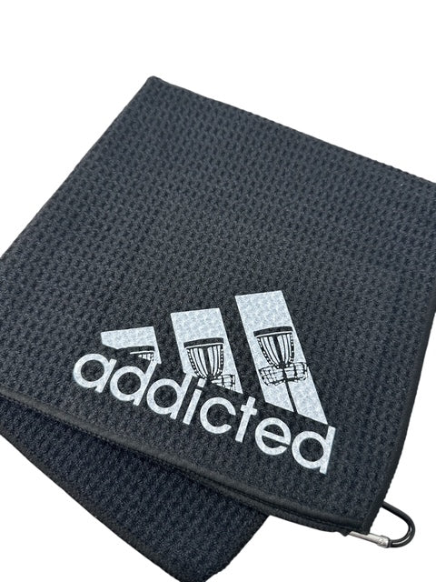 Disc Golf Towel Customized W/ YOUR LOGO Waffle W/Grommet Clip Golfing Towel