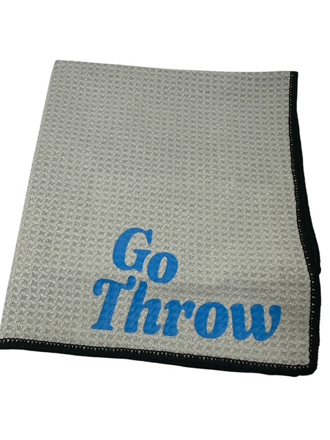 Disc Golf Towel Customized W/ YOUR LOGO Waffle W/Grommet Clip Golfing Towel