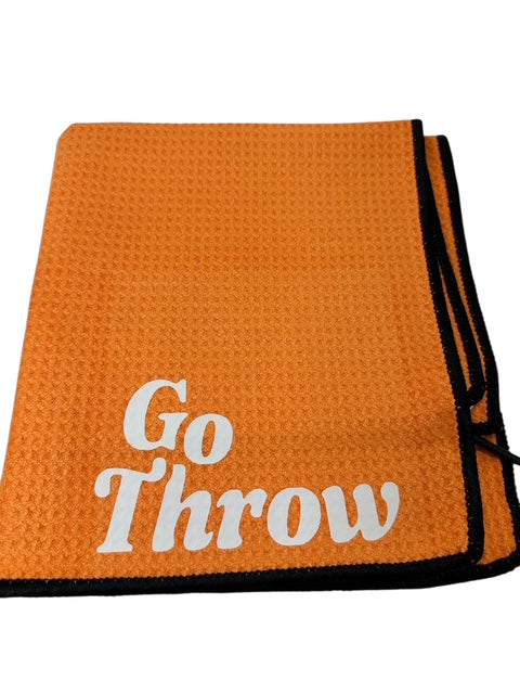 Disc Golf Towel Customized W/ YOUR LOGO Waffle W/Grommet Clip Golfing Towel