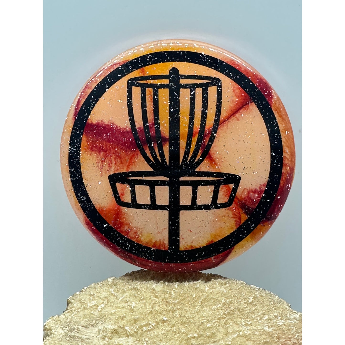 Disc Golf Mini Marker Custom Hand Poured Epoxy Resin One Of A Kind Mini