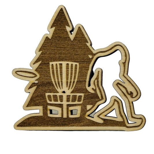 Disc Golf Car Air Freshener Laser Engraved Wood Vent Clip On CHOOSE DESIGN