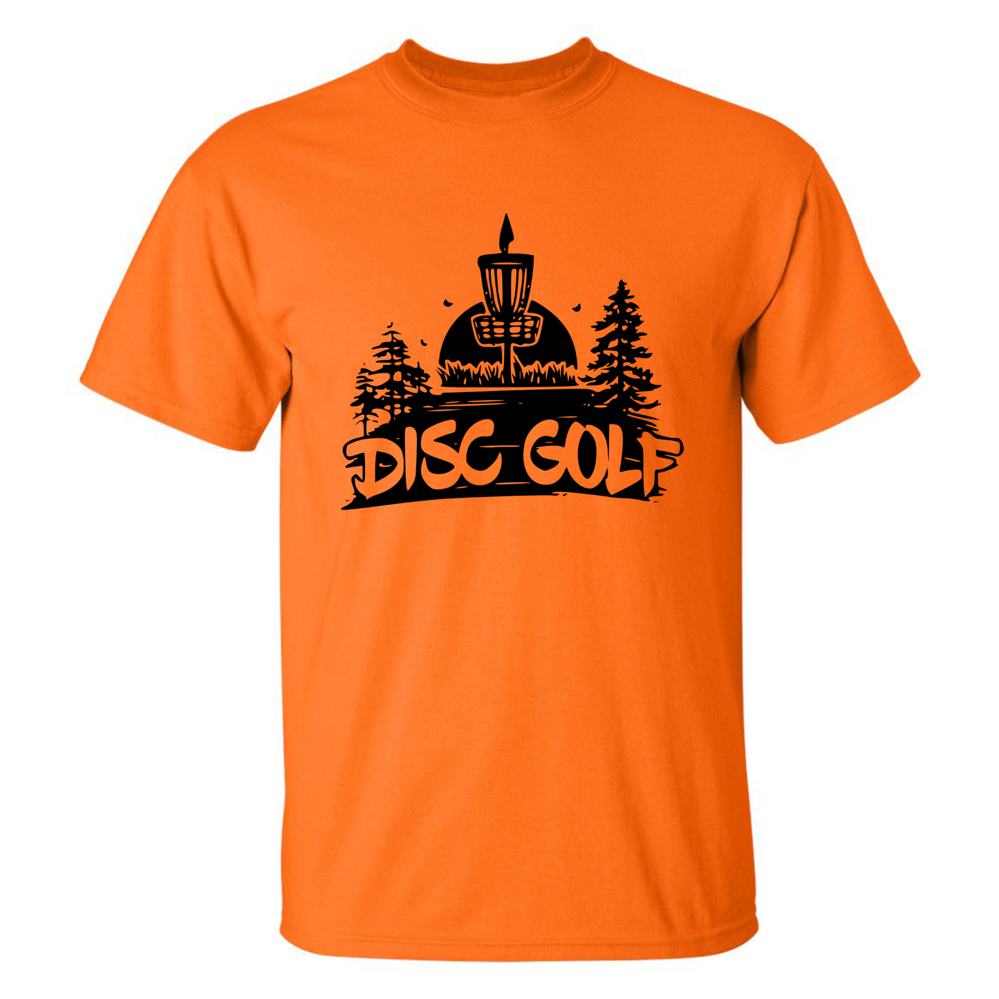 Disc Golf T Shirt DISCGOLF SUNSET Discgolfer Discgolfing Shirt