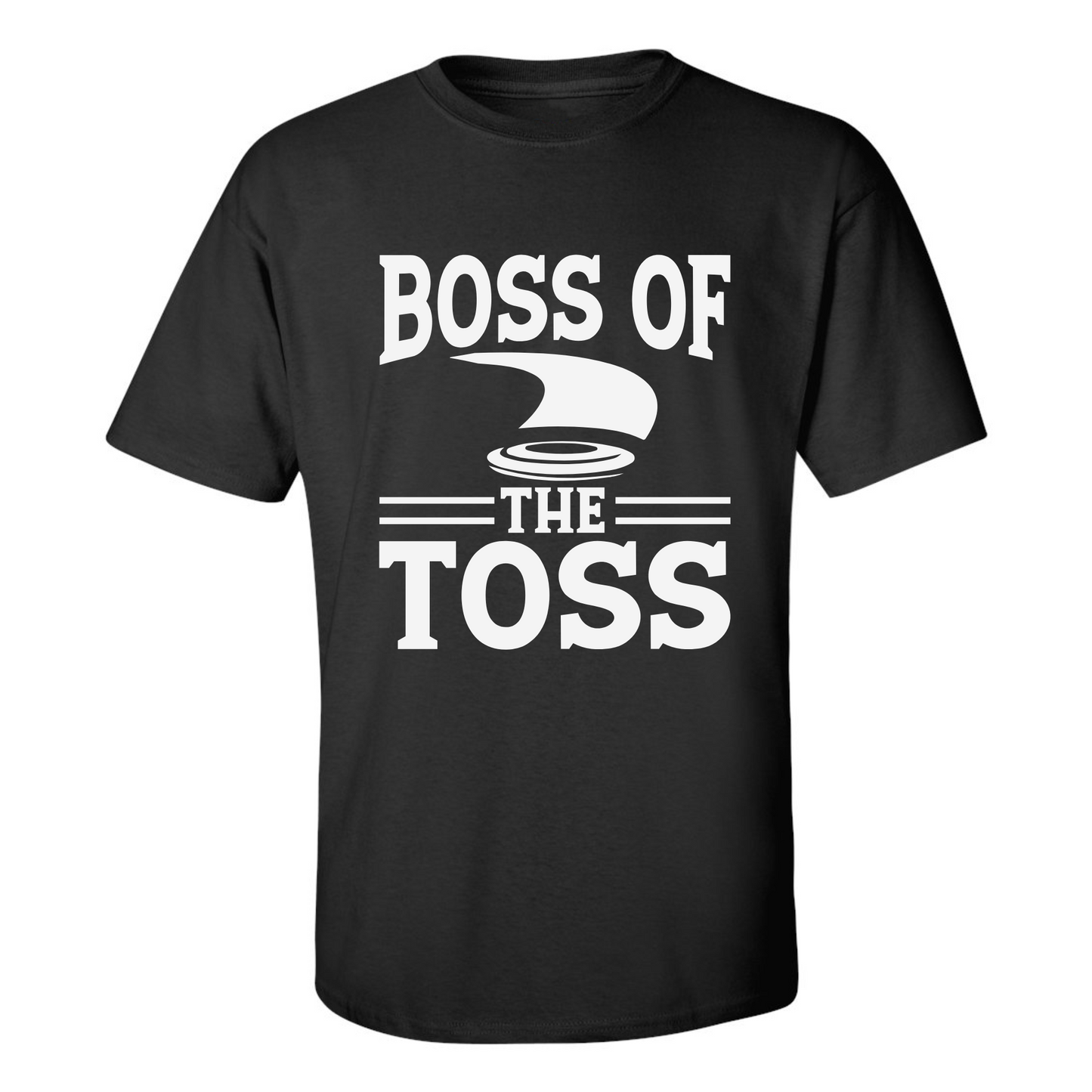 Disc Golf Shirt BOSS of the TOSS Mens Discgolfing Graphic T-Shirt
