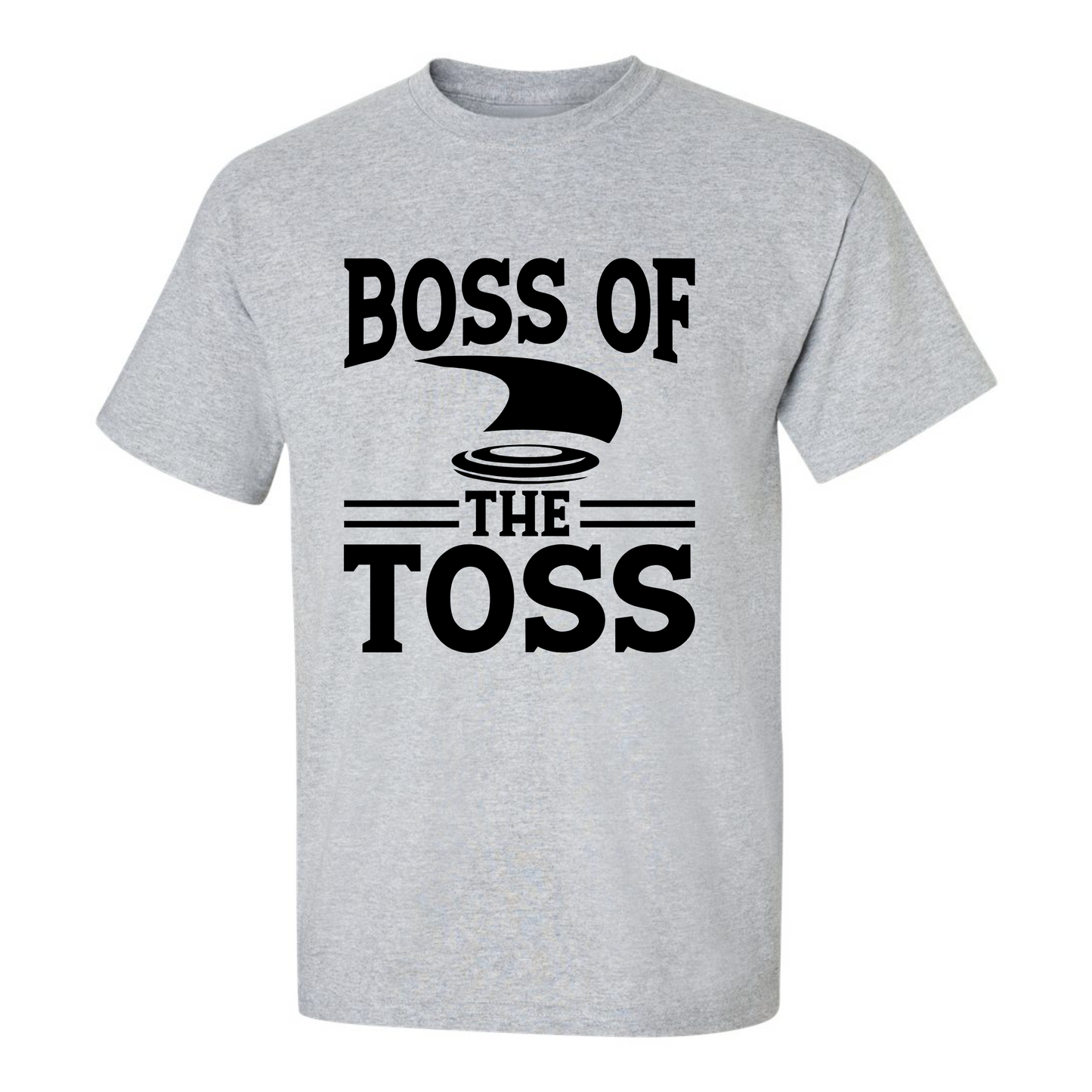 Disc Golf Shirt BOSS of the TOSS Mens Discgolfing Graphic T-Shirt