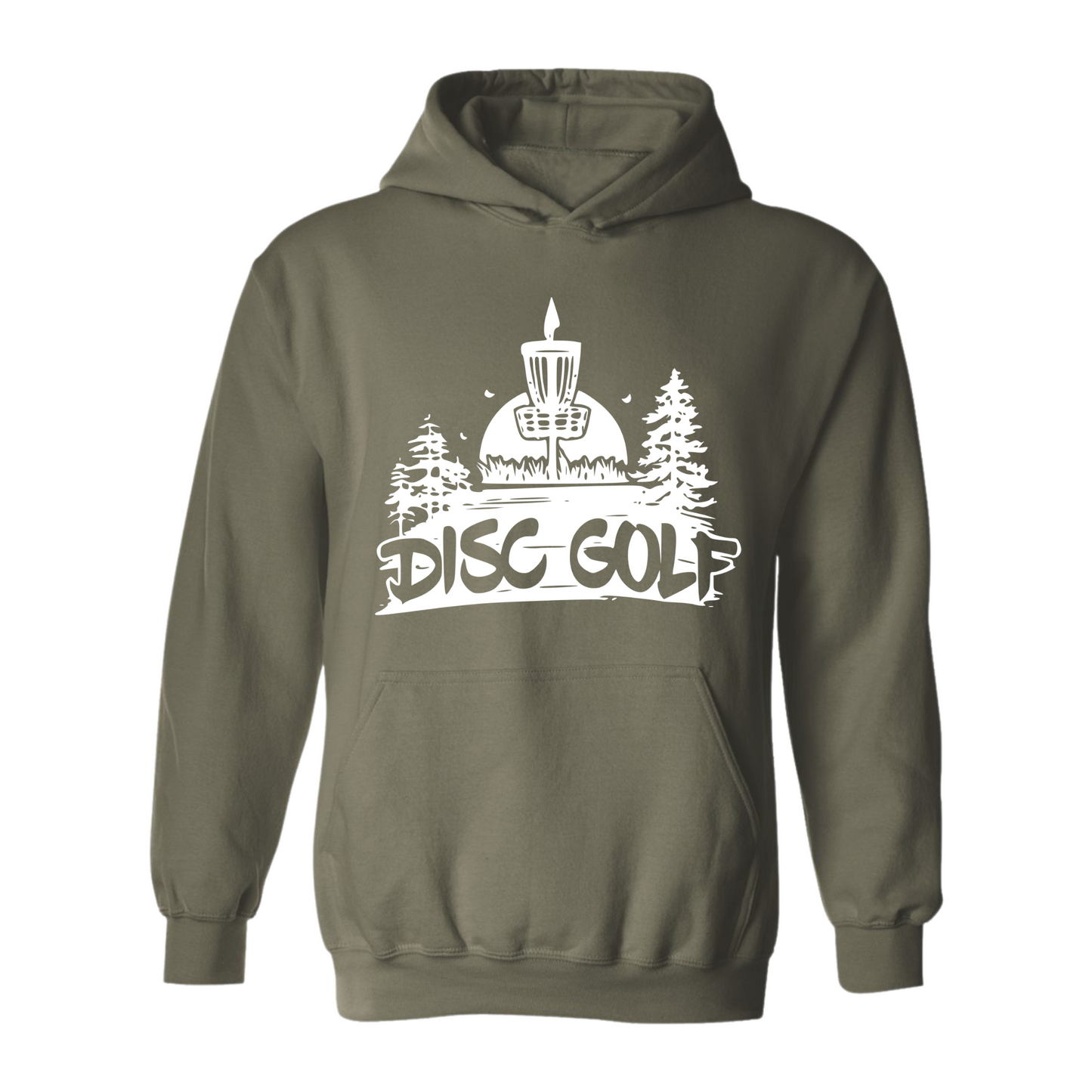 Disc Golf Hoodie DISCGOLF SUNSET Discgolfer Discgolfing Sweatshirt