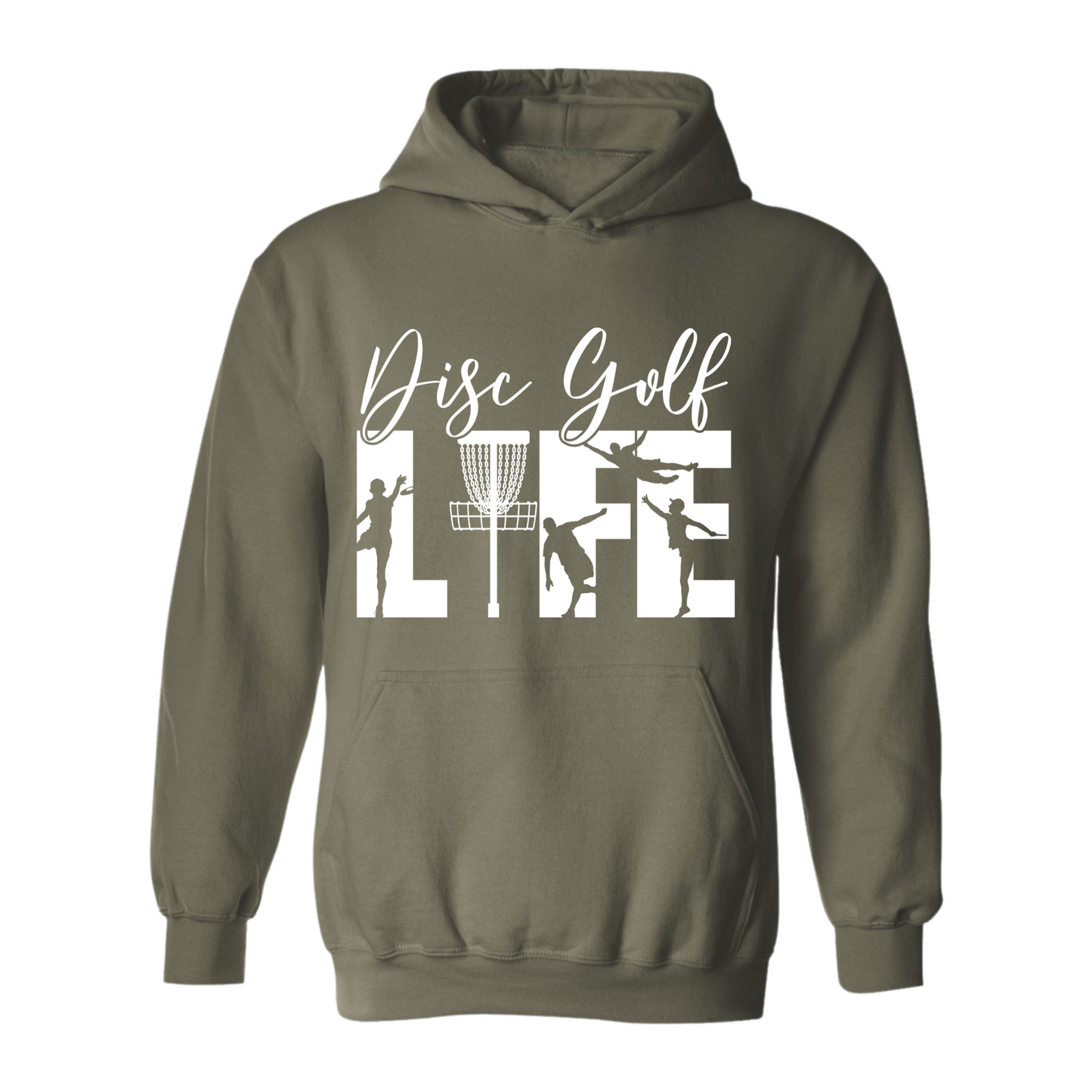 Disc Golf Hoodie DISCGOLF LIFE Discgolfer Discgolfing Sweatshirt